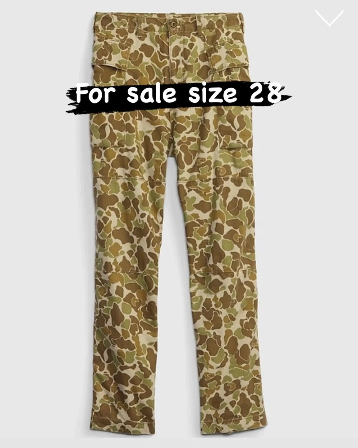 Gap Camo Pants - Size 28