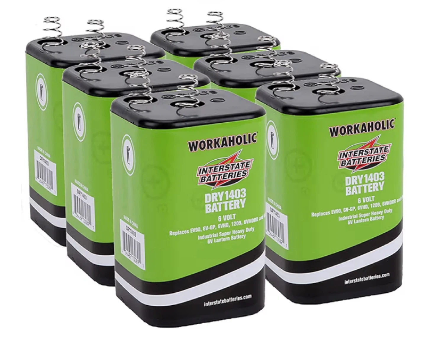 Workaholic Interstate Batteries DRY1403 6V Battery