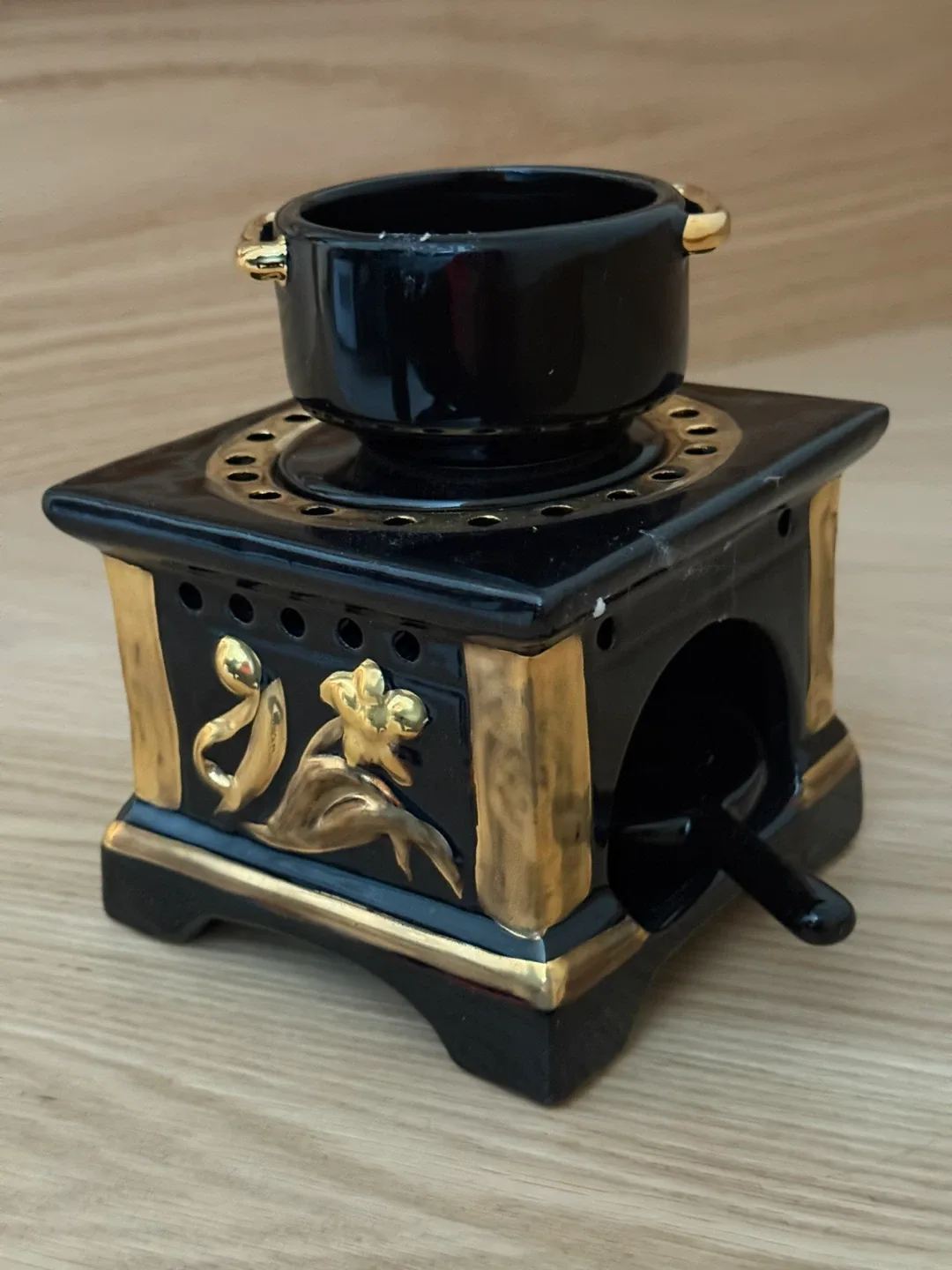 Black Ceramic Oil Burner image indicator(3)