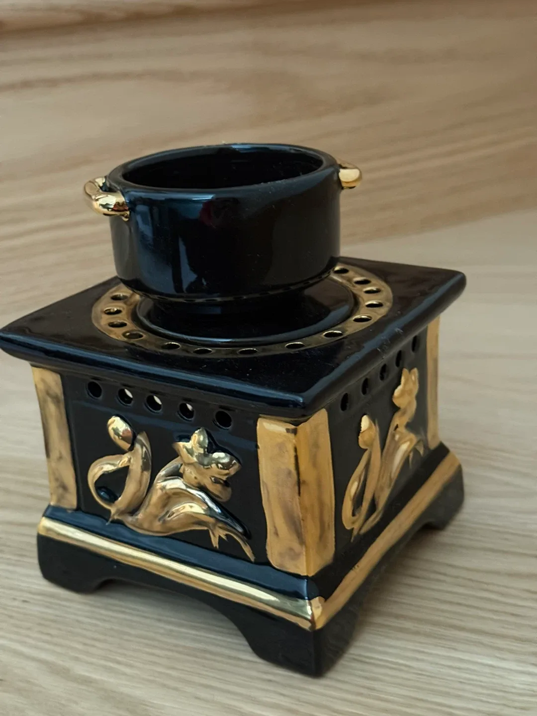 Black Ceramic Oil Burner image indicator(2)