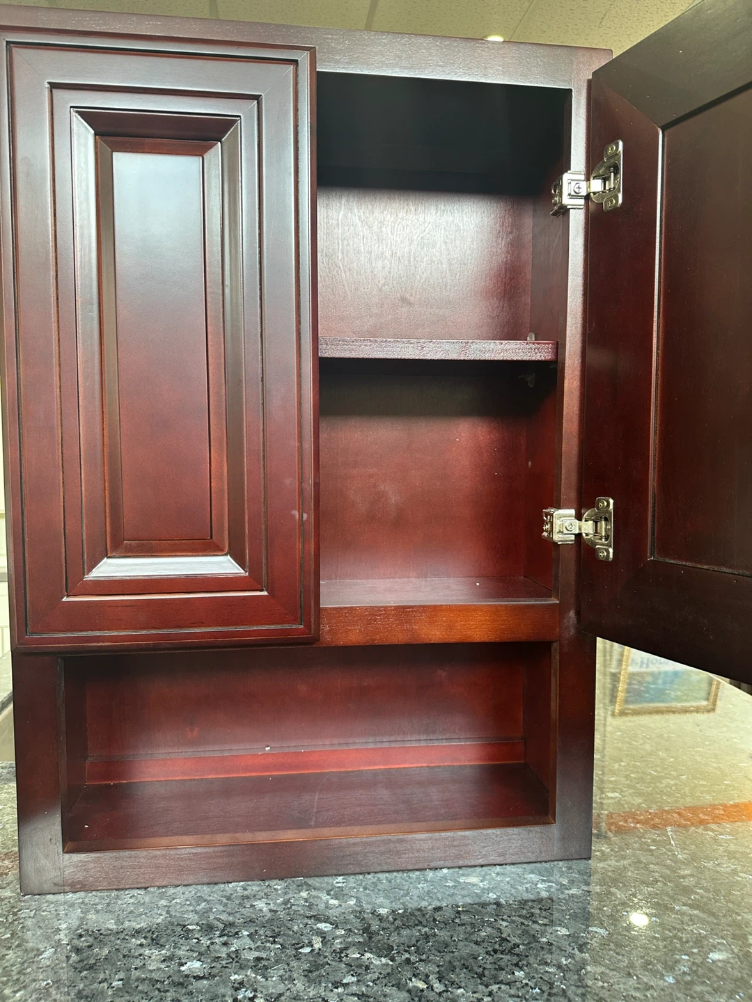 Bathroom / medicine Cabinet solid maple wood - photo 3