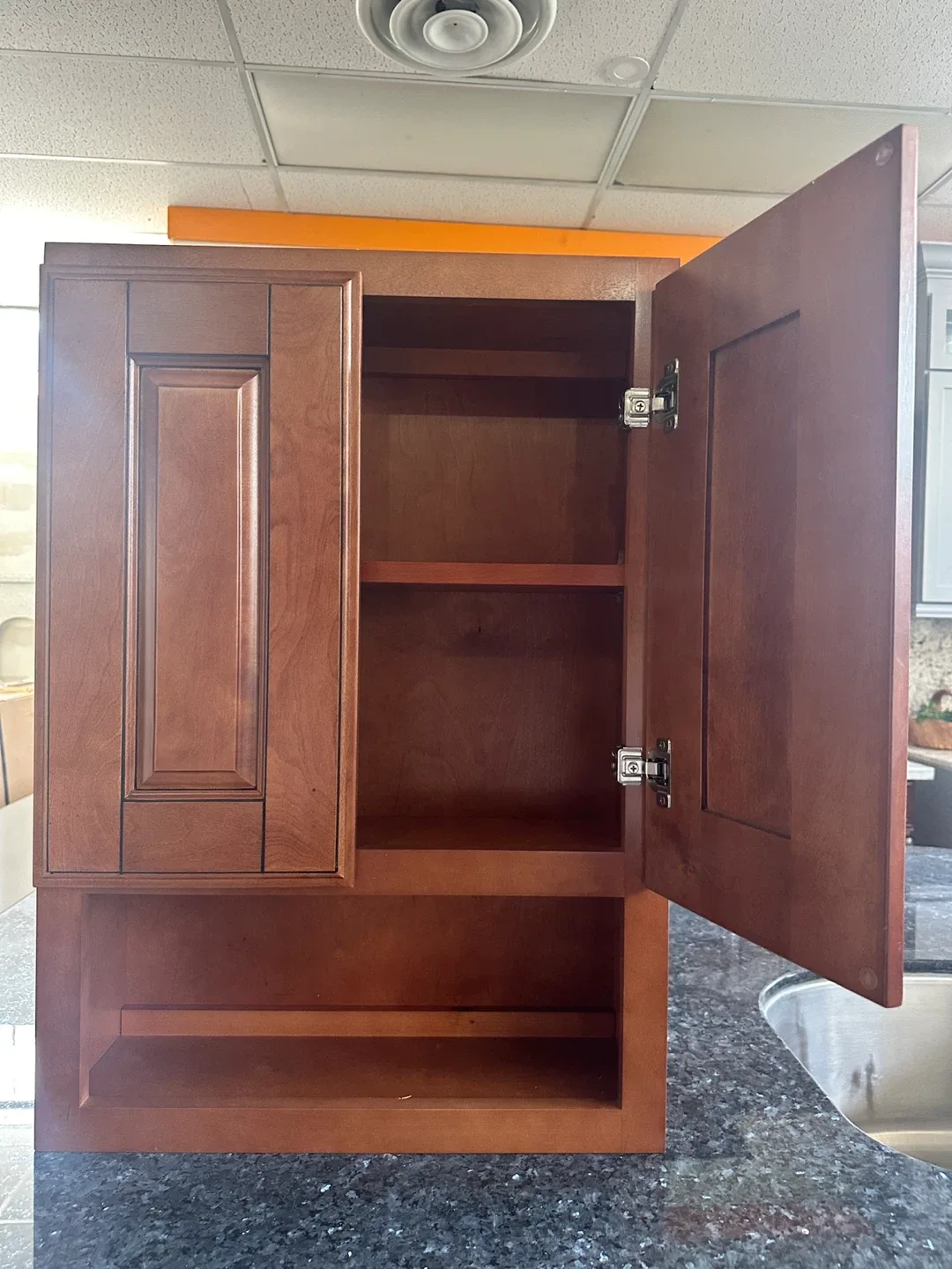 Bathroom / medicine Cabinet solid maple wood image indicator(2)