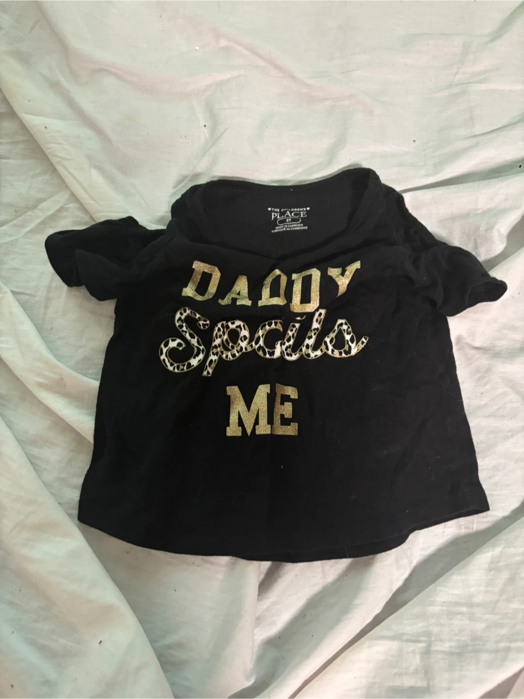 The Children's Place 2T Black T-shirt