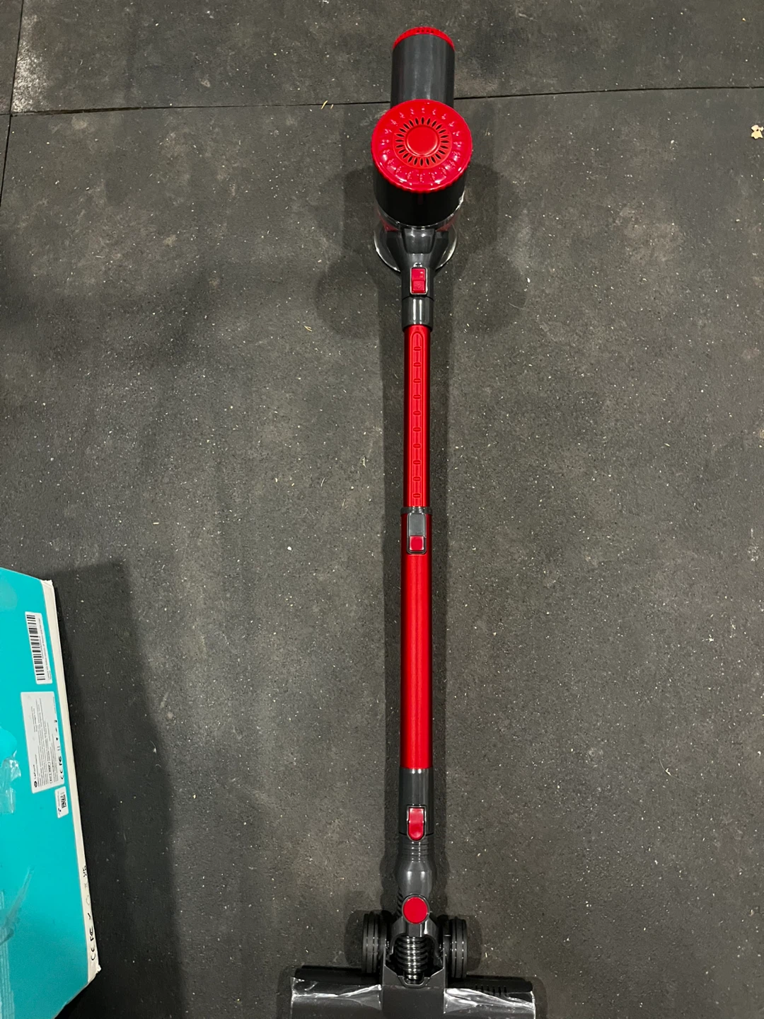 Cordless Stick Vacuum Cleaner - Red & Black