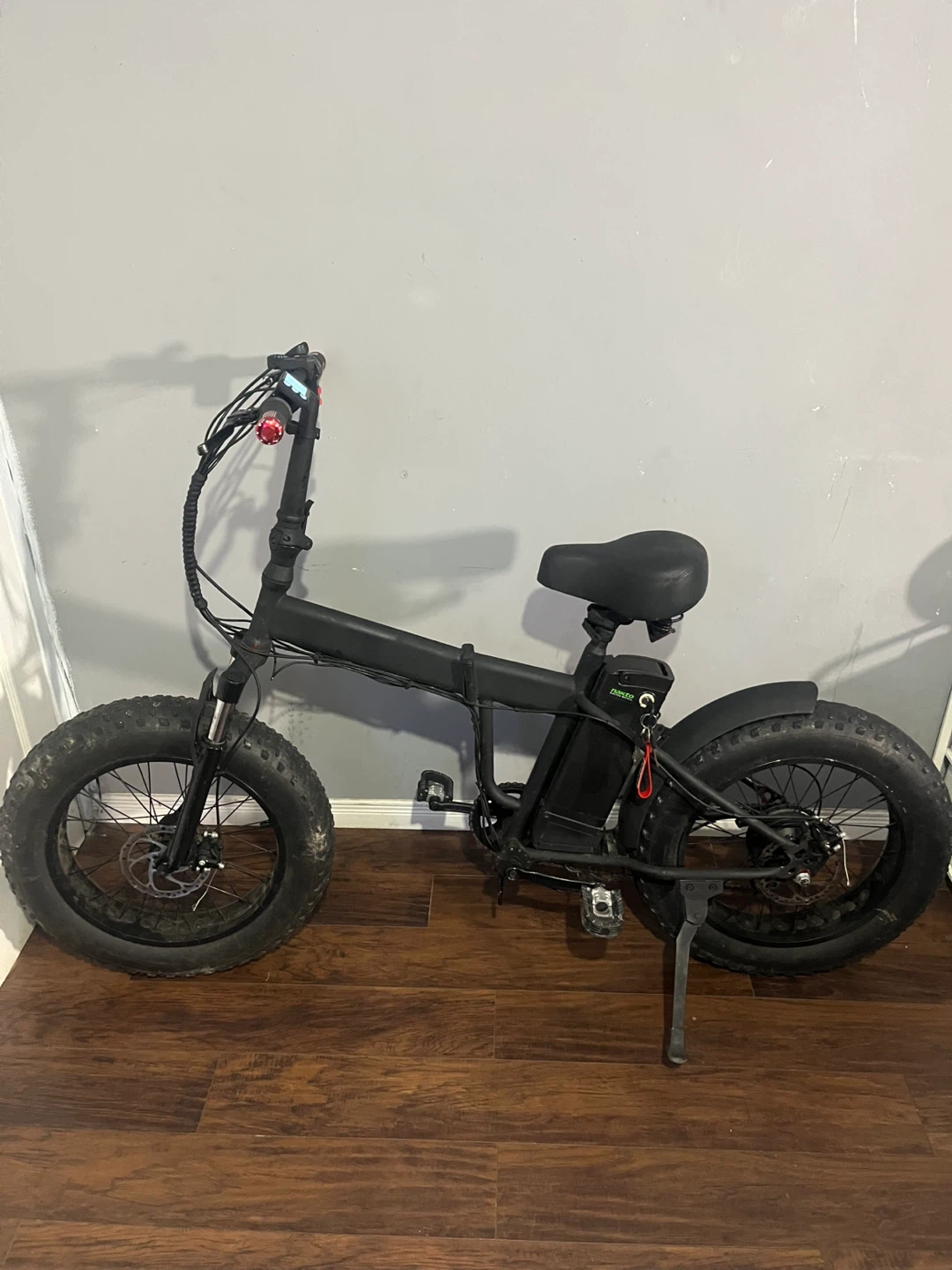 Nakto Electric Fat Tire Bike - panted Black - photo 2