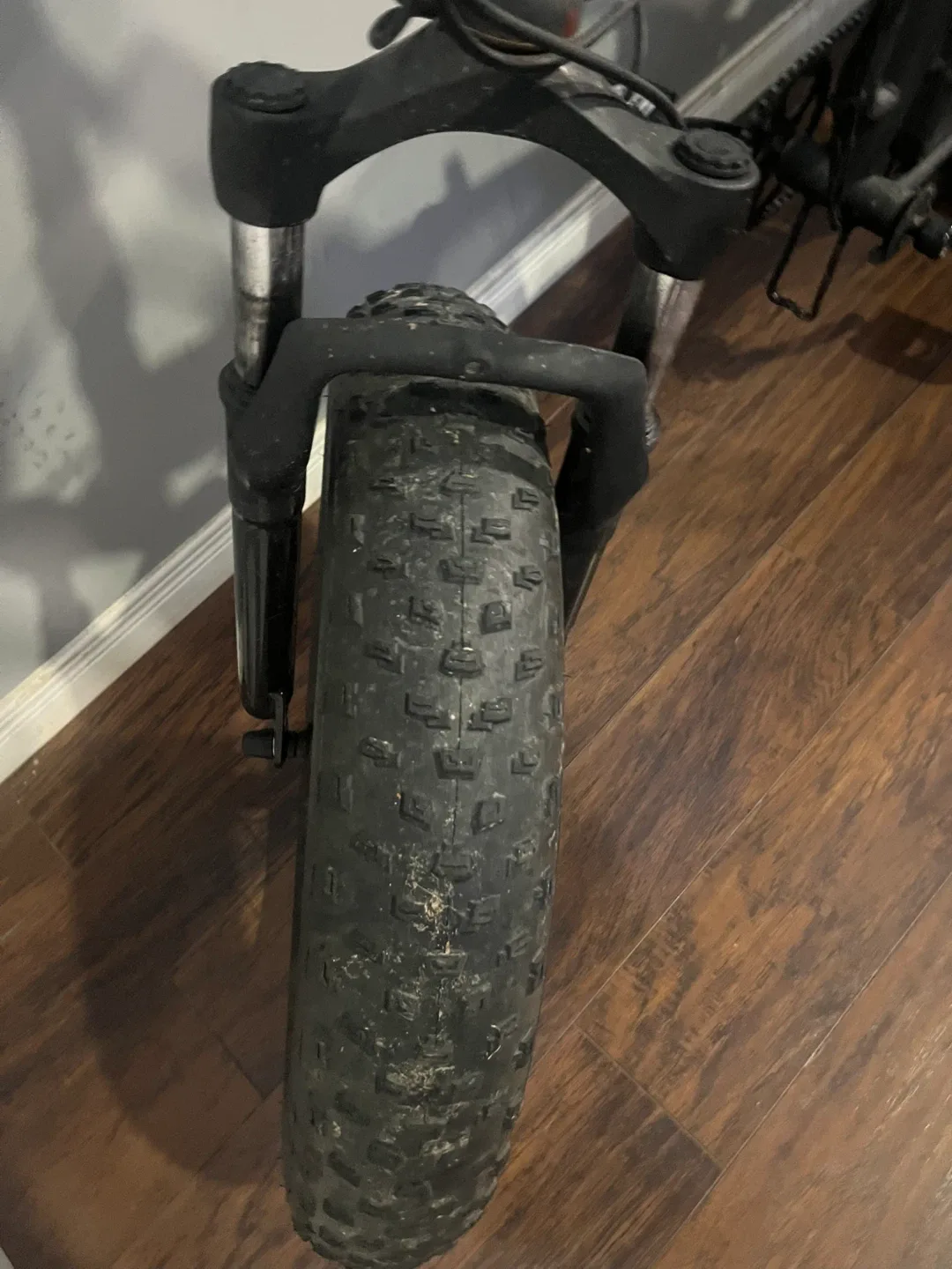 Nakto Electric Fat Tire Bike - panted Black image indicator(5)