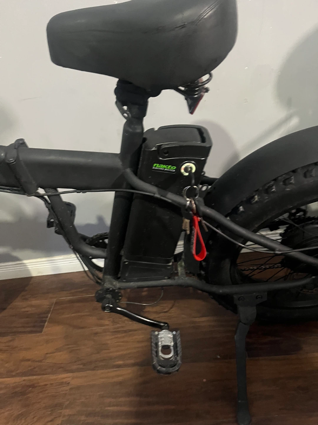 Nakto Electric Fat Tire Bike - panted Black - photo 3