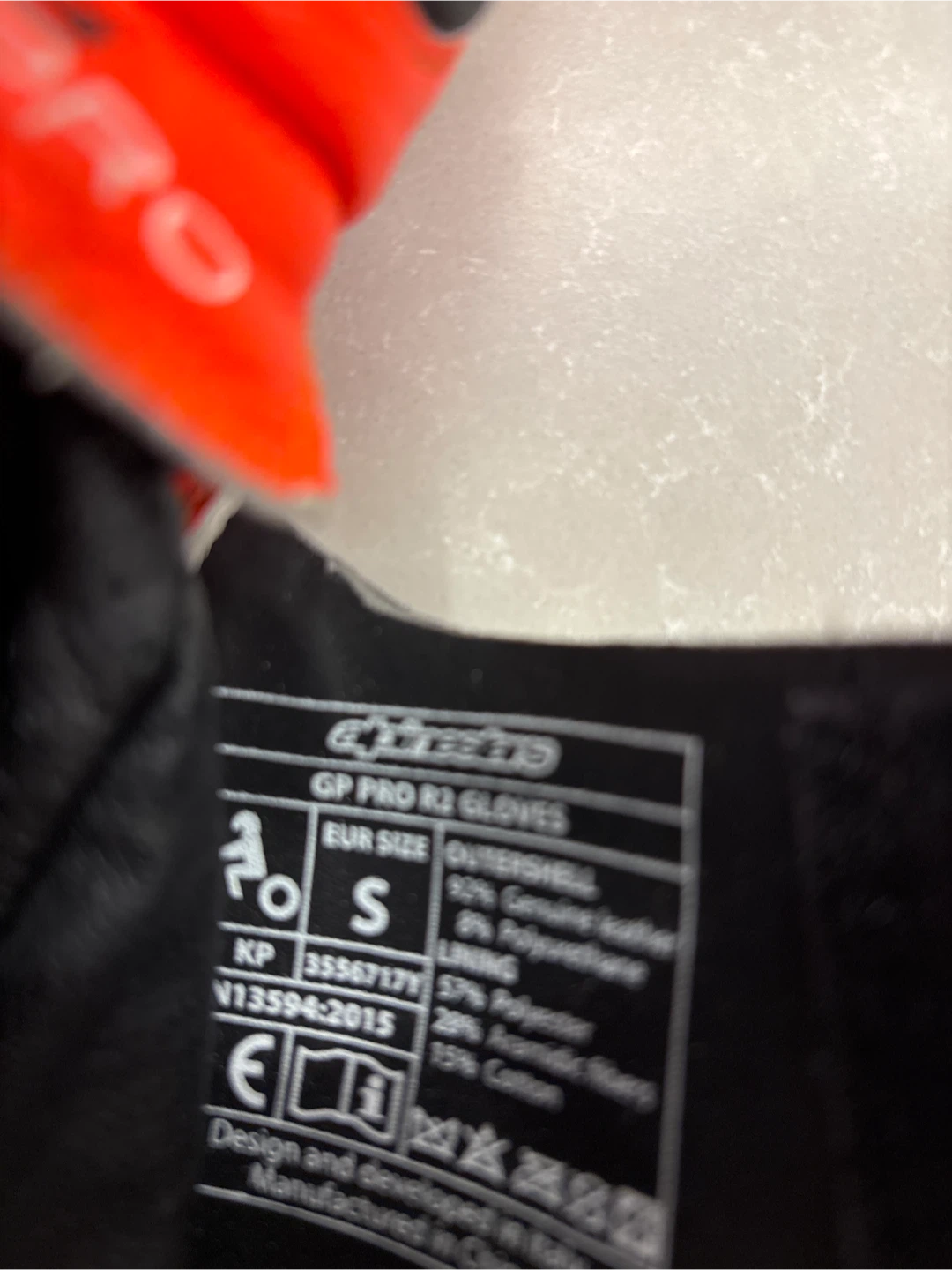 Alpinestars GP Pro R2 Gloves Size S - photo 2