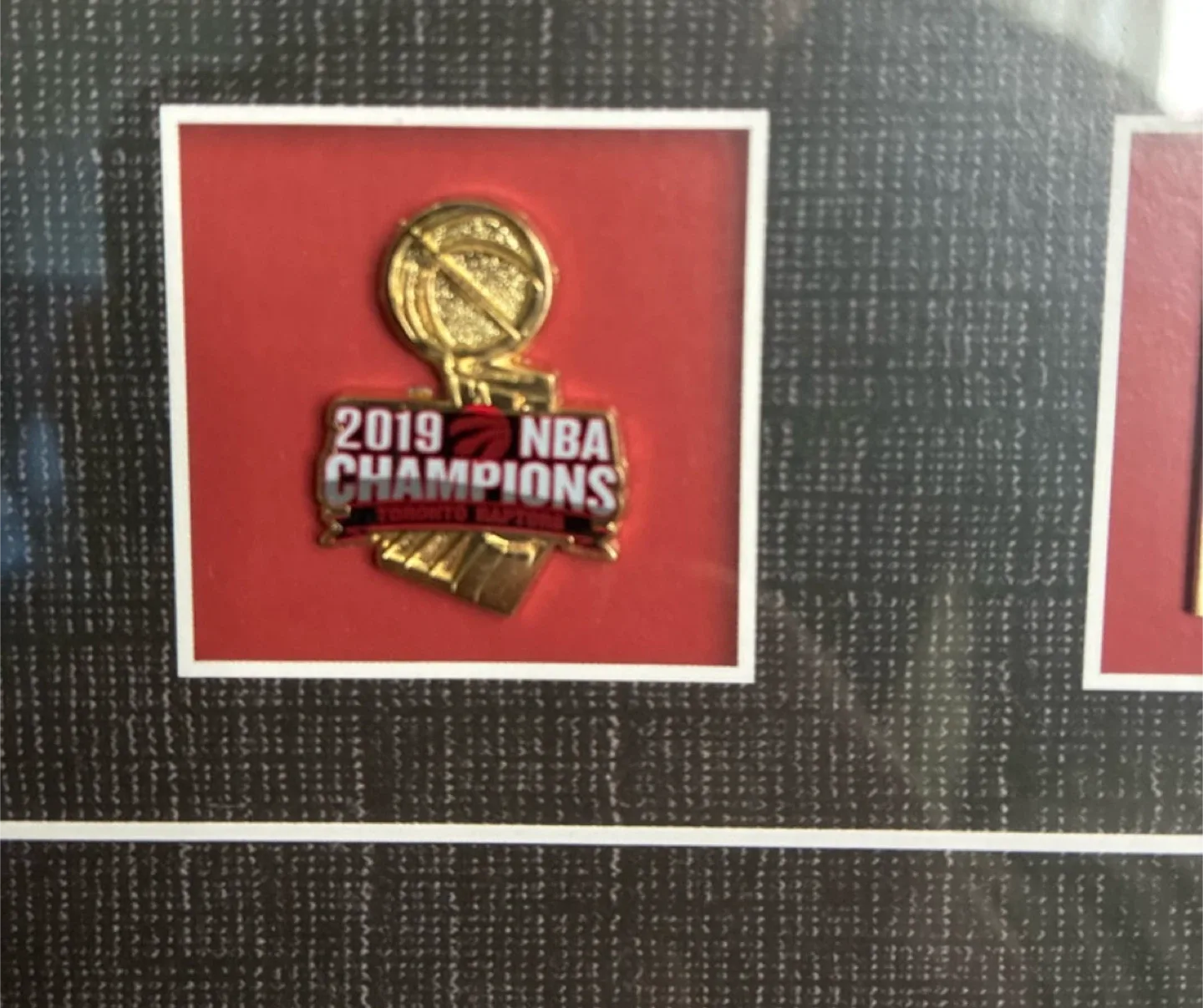 Toronto Raptors 2019 Champions Framed Picture image indicator(2)
