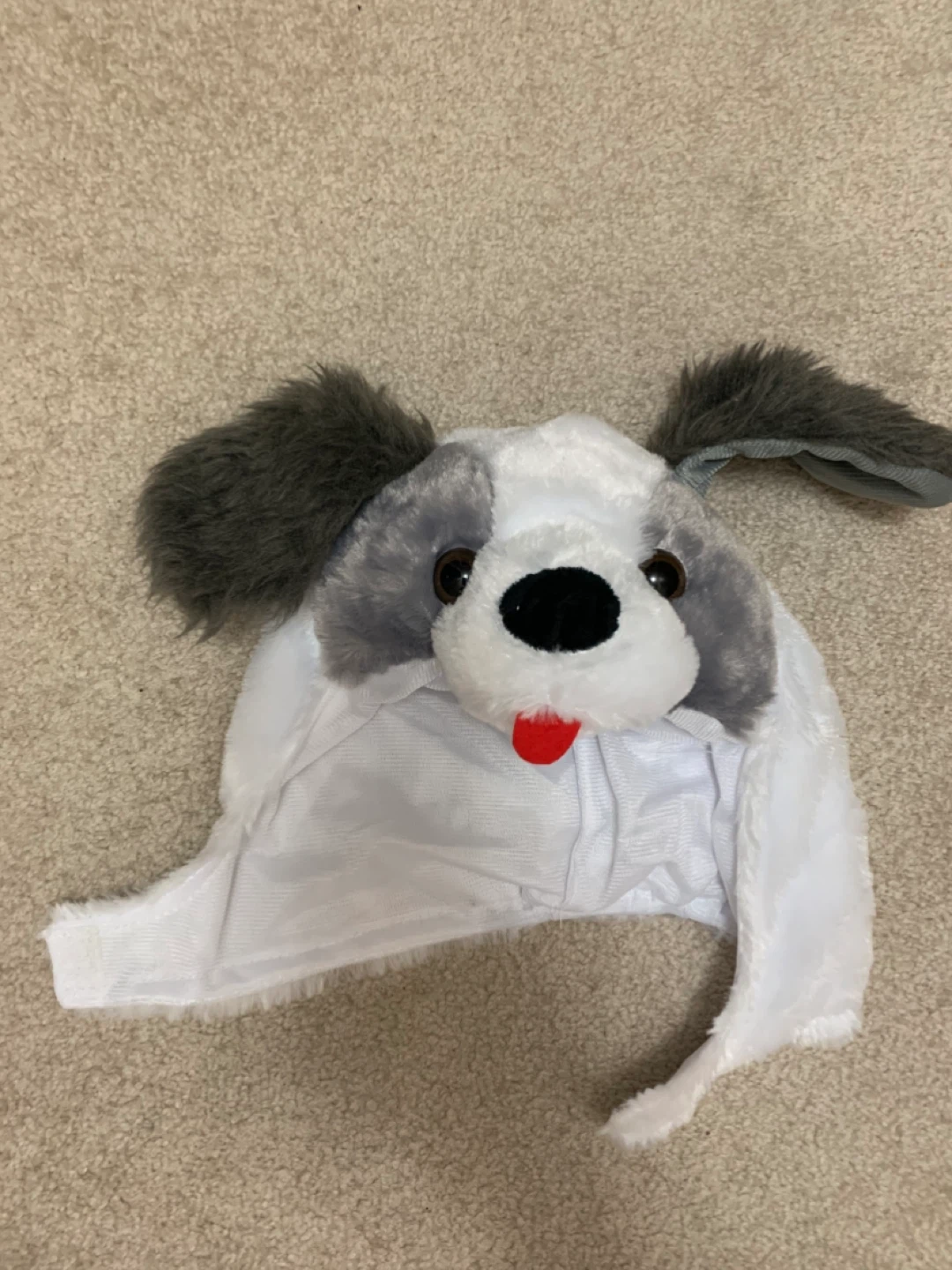 Dog Costume, White & Grey - photo 2