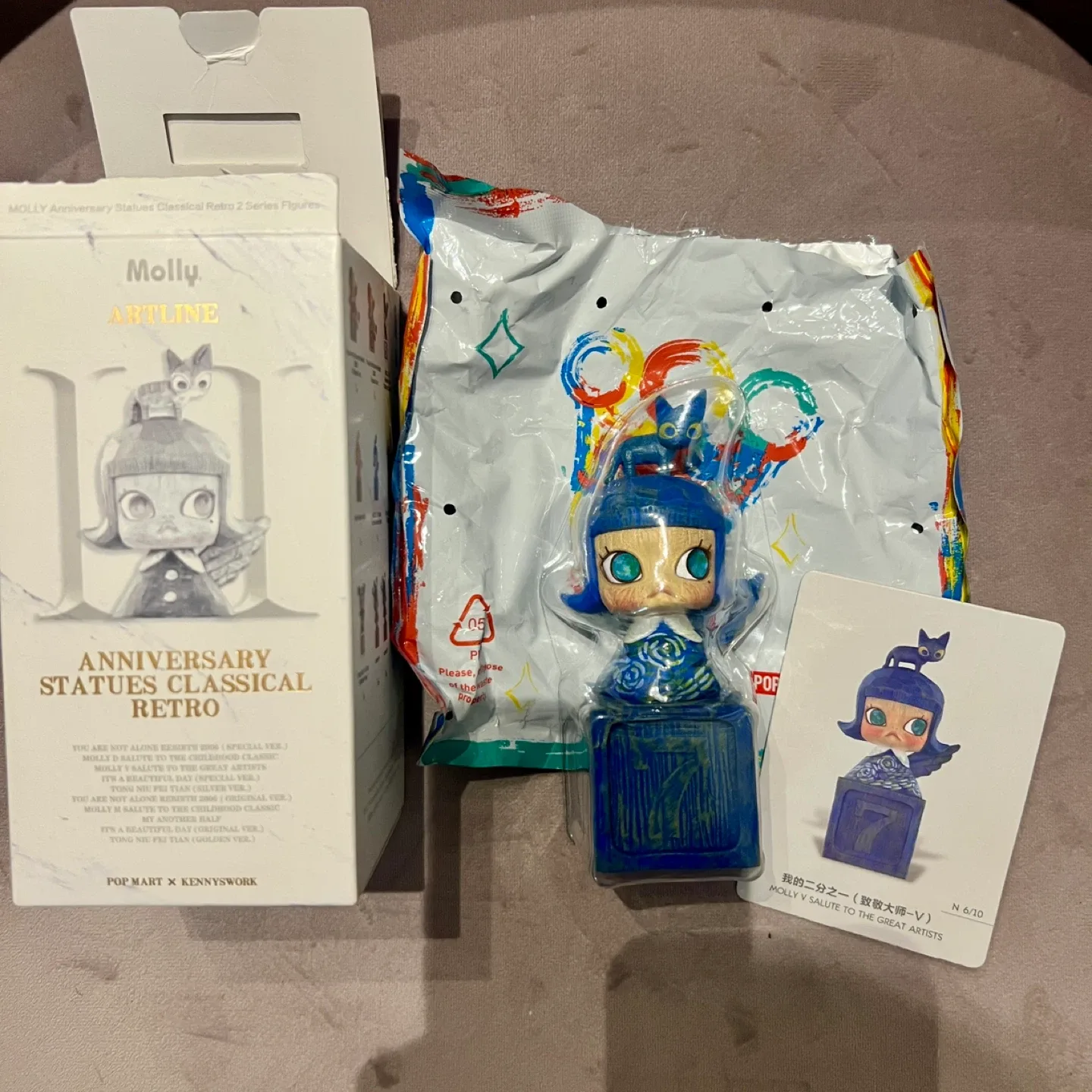 Molly Artline Anniversary Statue Classical Retro Figure