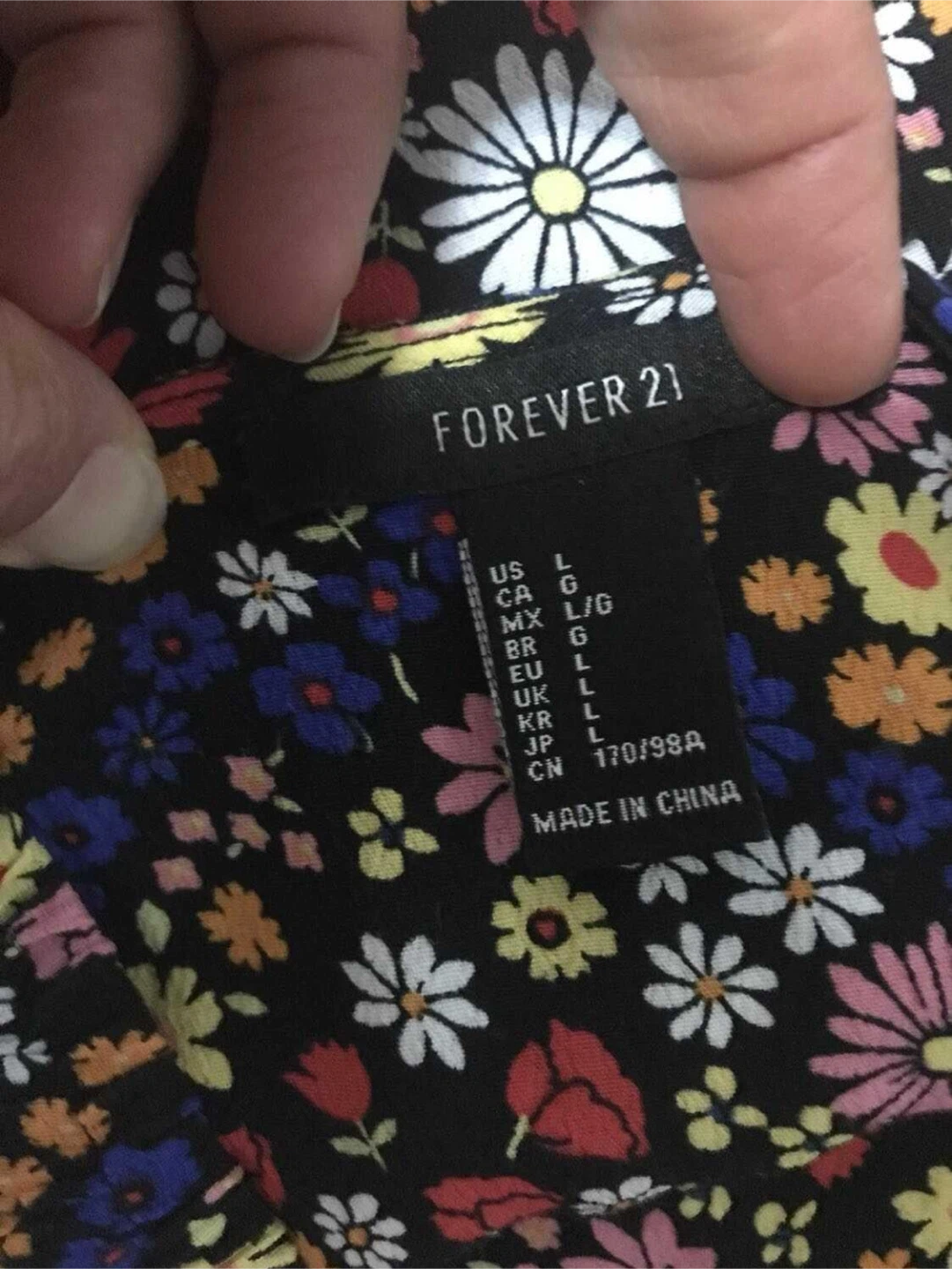 Forever 21 women’s small floral summer dress, multicolour - photo 2