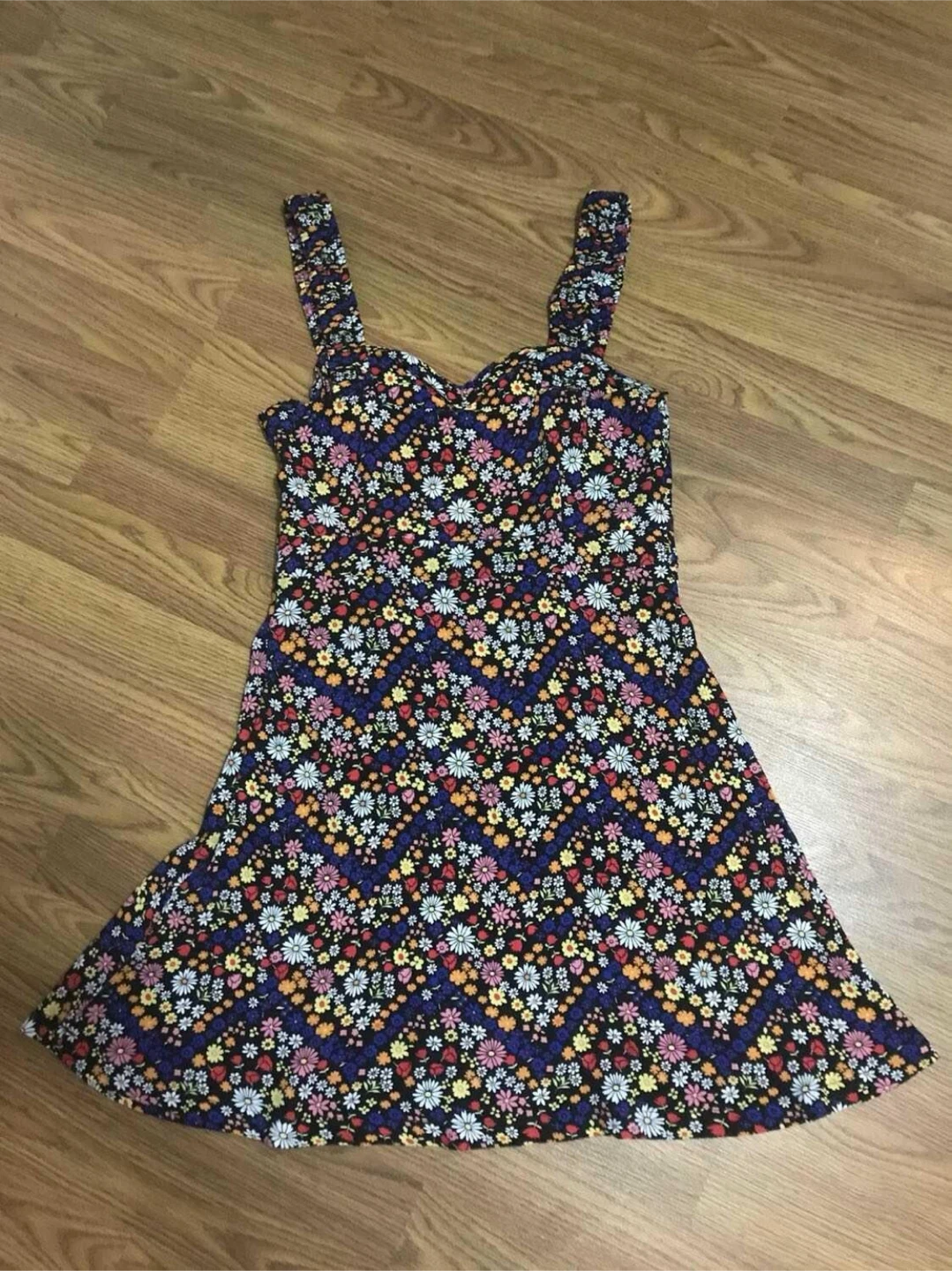 Forever 21 women’s small floral summer dress, multicolour - photo 3