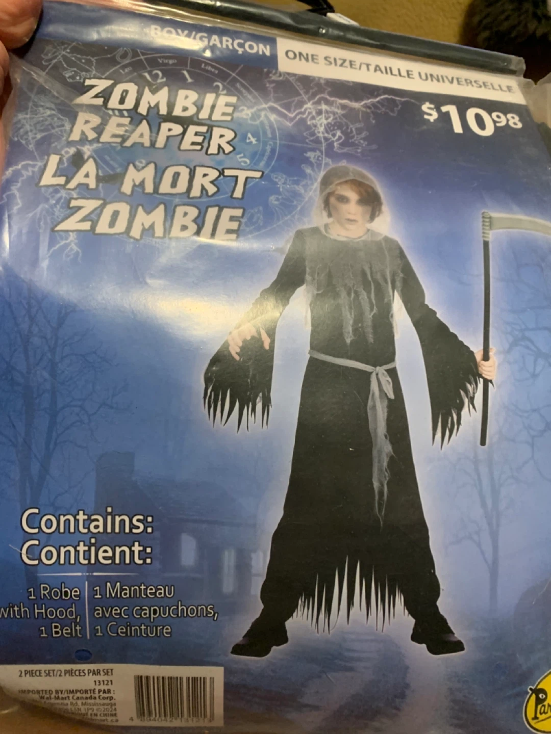 Zombie Reaper Costume - One Size - photo 2