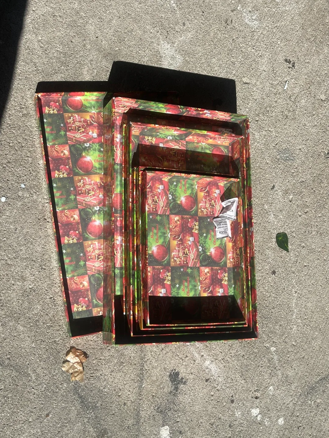 Christmas Decorative Trays - Set of 3 thumbnail