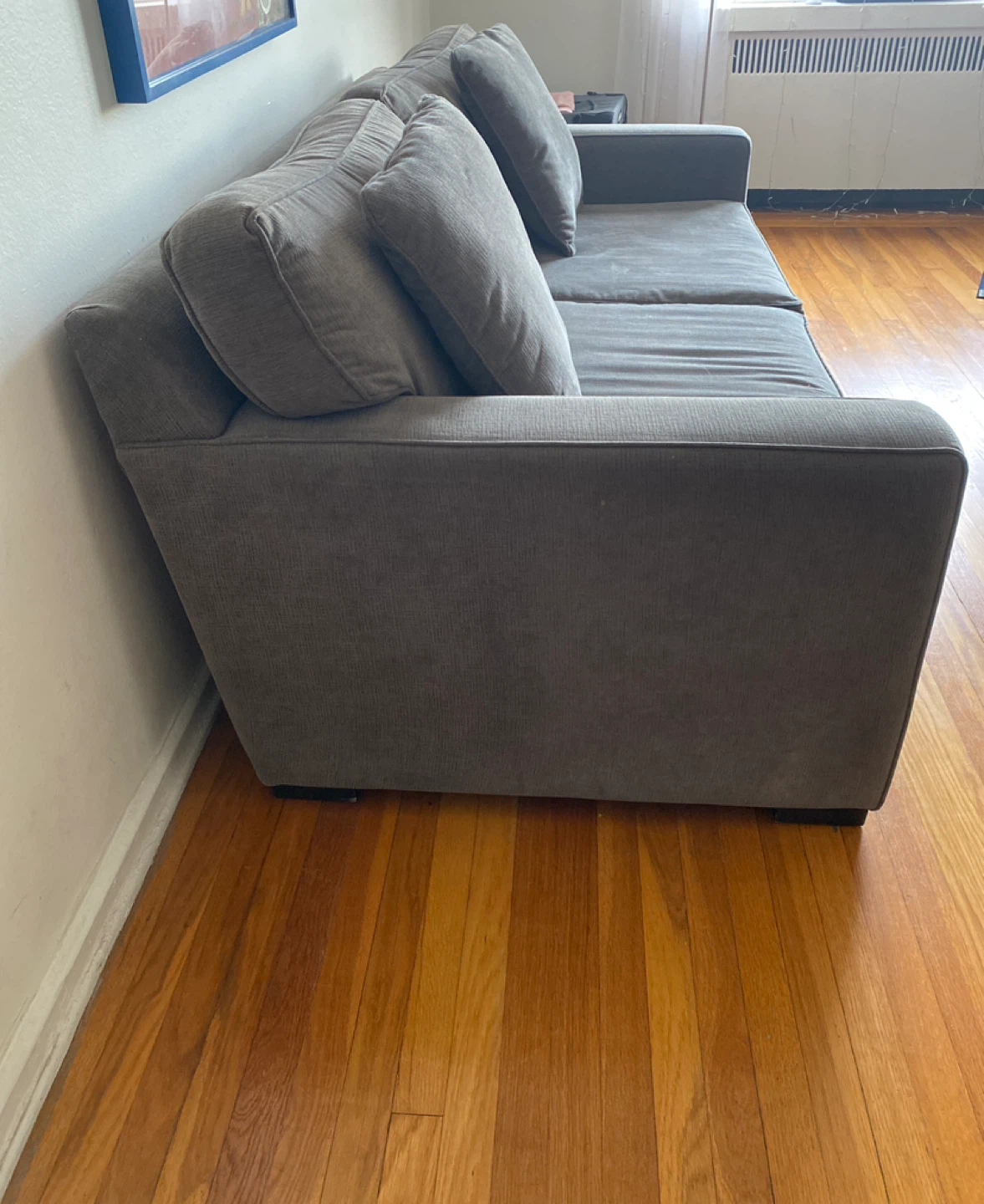 Ikea Gray Sleeper Sofa - Great Condition - photo 2