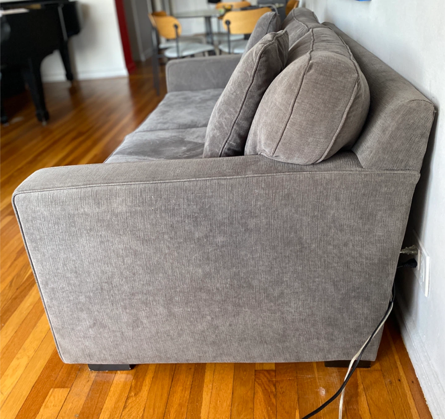 Ikea Gray Sleeper Sofa - Great Condition - photo 3