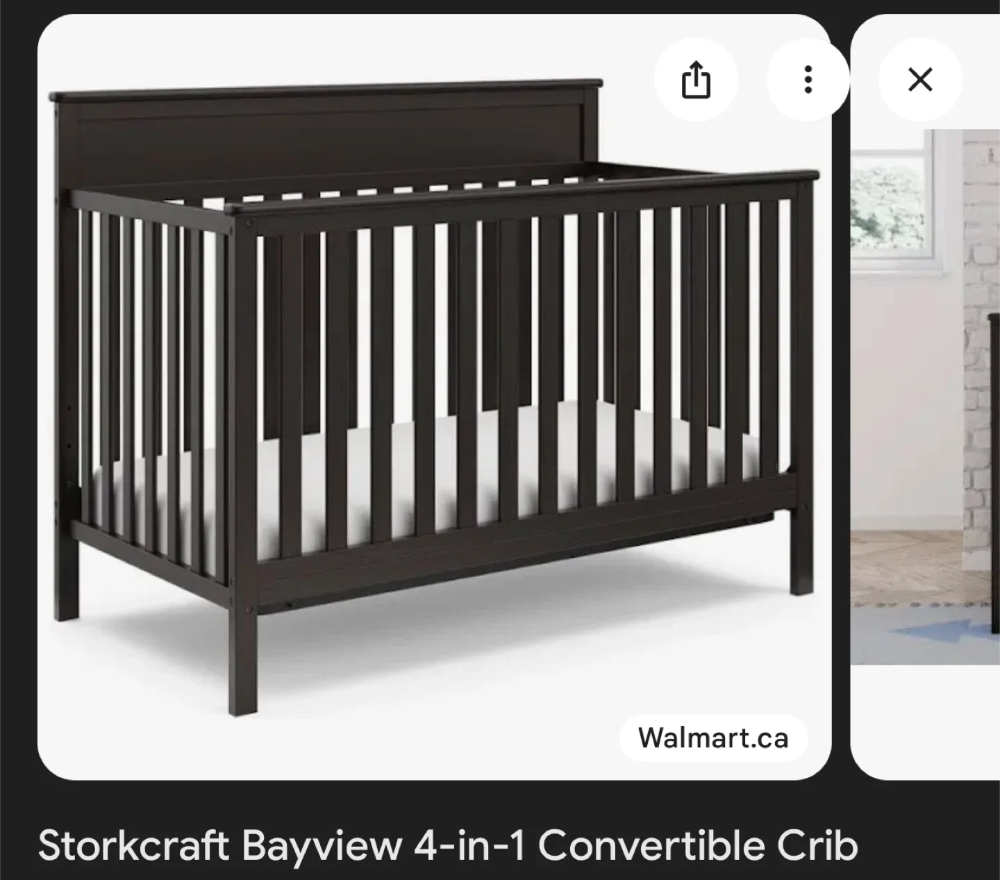 Storkcraft Bayview 4-in-1 Convertible Crib image indicator(3)