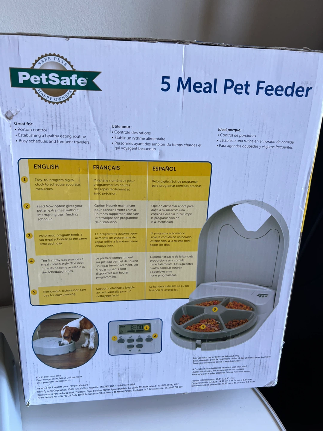 PetSafe 5 Meal Pet Feeder