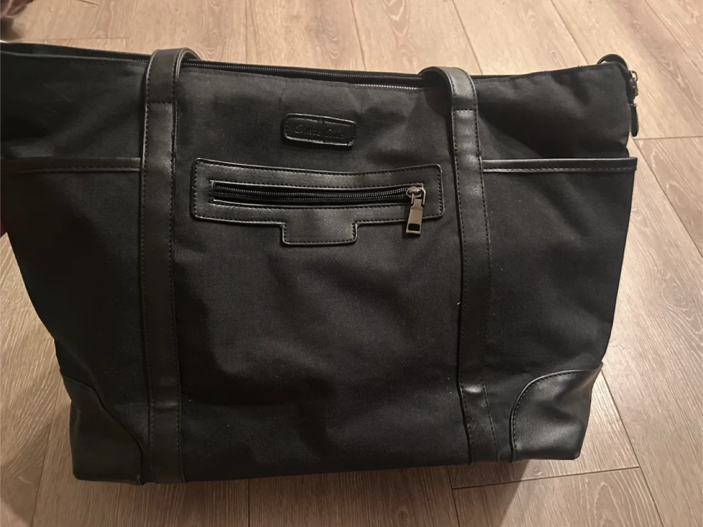 Chase Chic Black laptop Tote Bag image indicator(5)