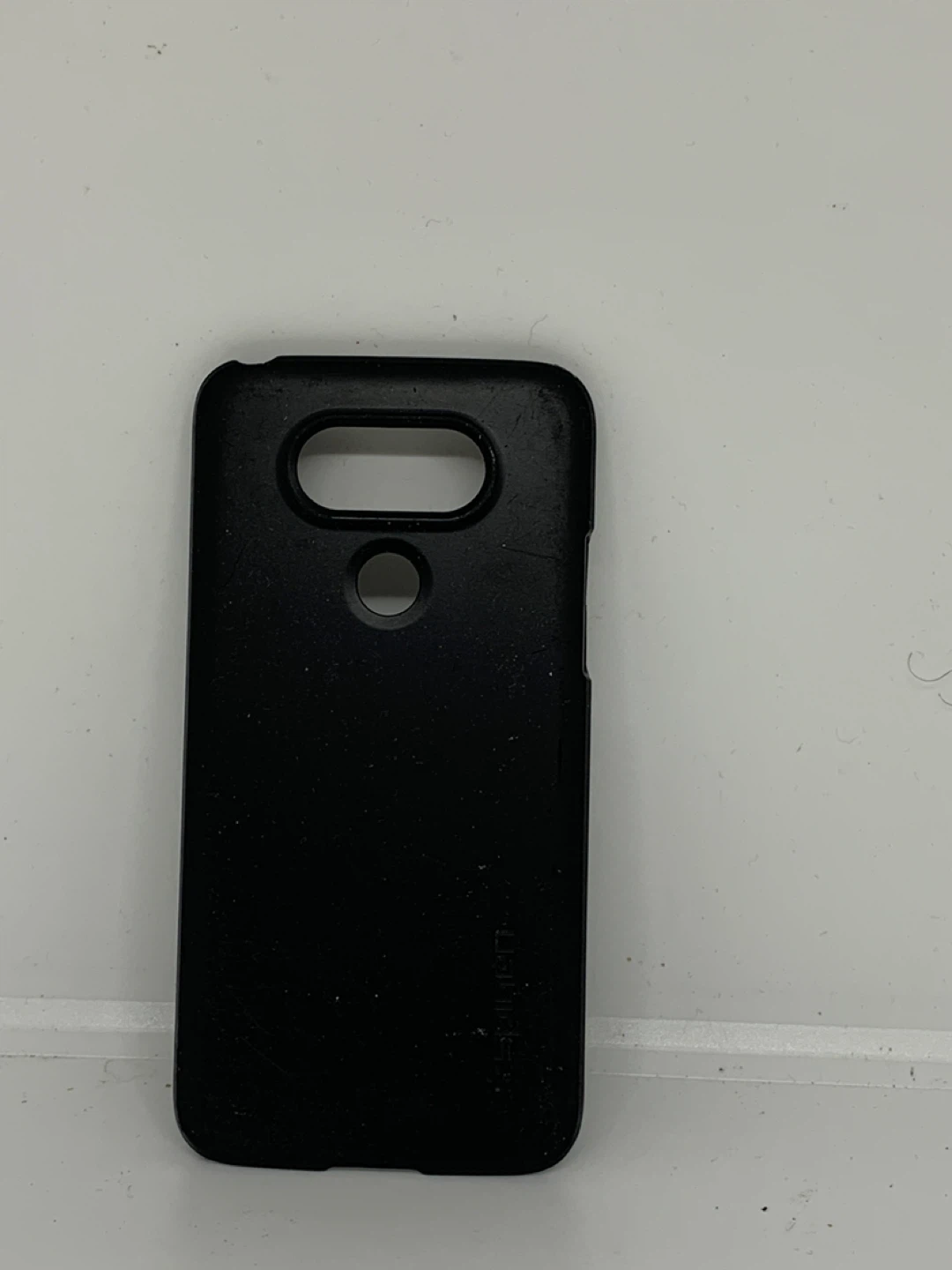 Spigen LG V60 ThinQ Black Phone Case - photo 2