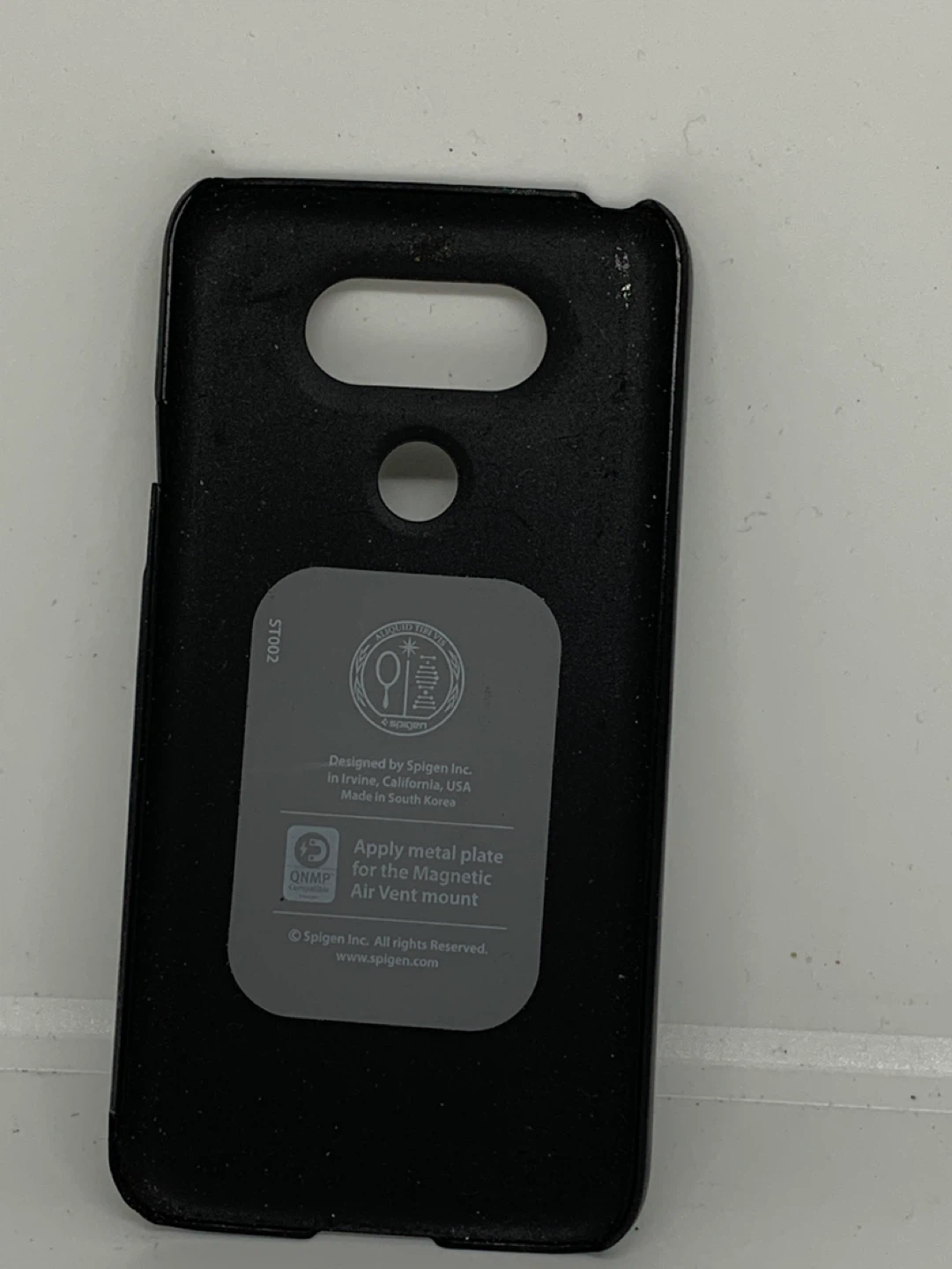 Spigen LG V60 ThinQ Black Phone Case