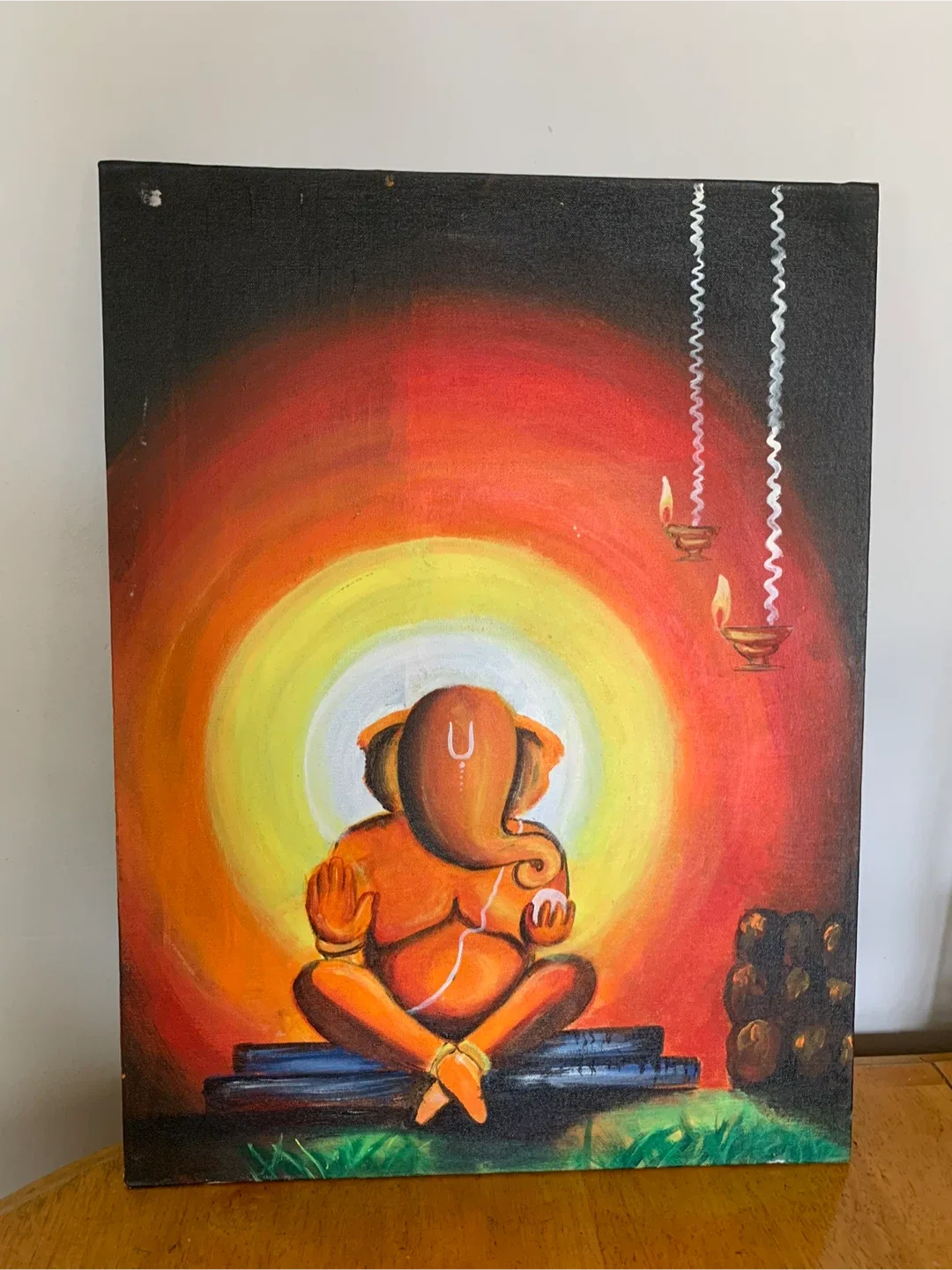 Canvas paintings of Lord Ganesha image indicator(2)