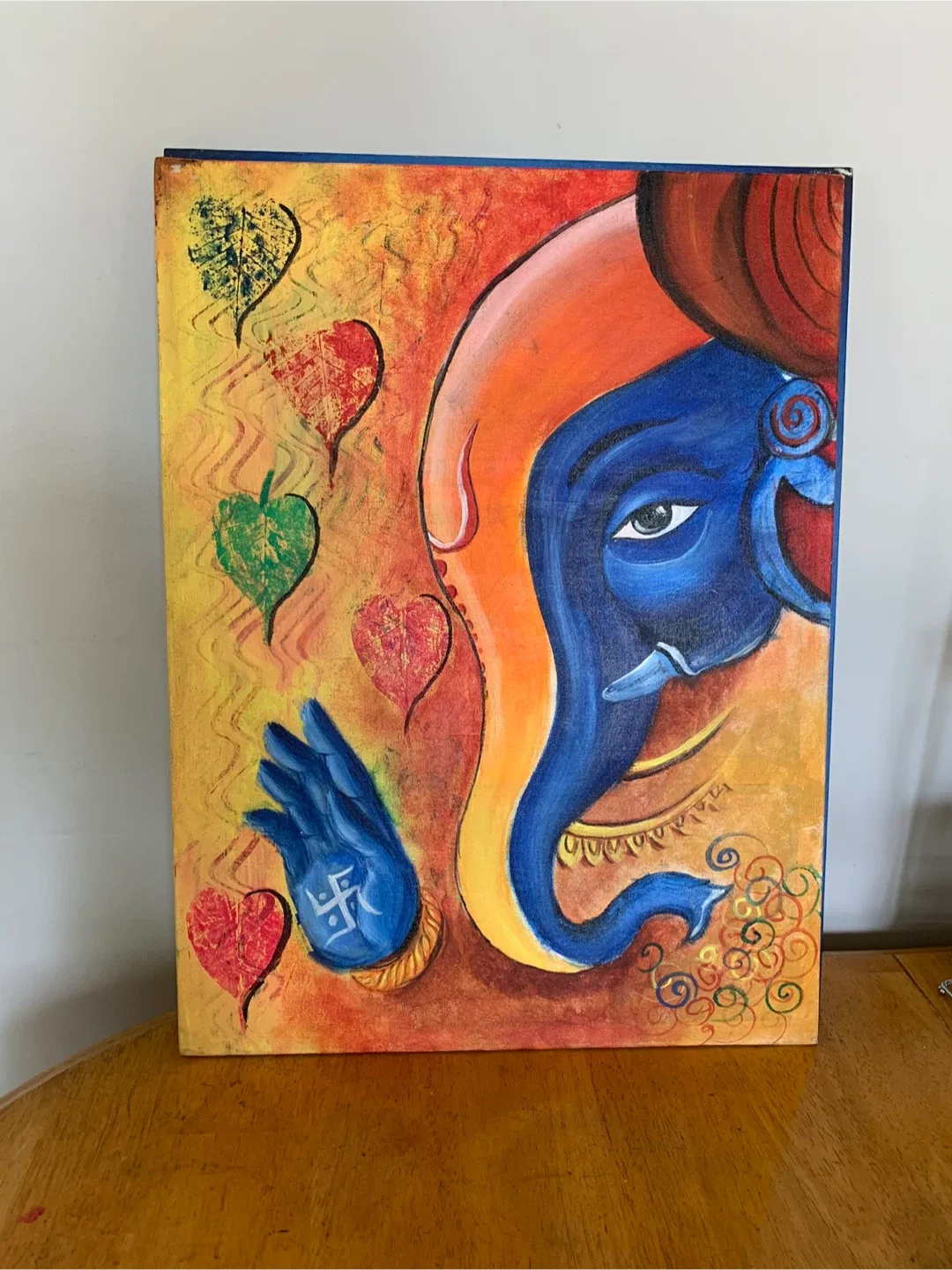 Canvas paintings of Lord Ganesha image indicator(4)