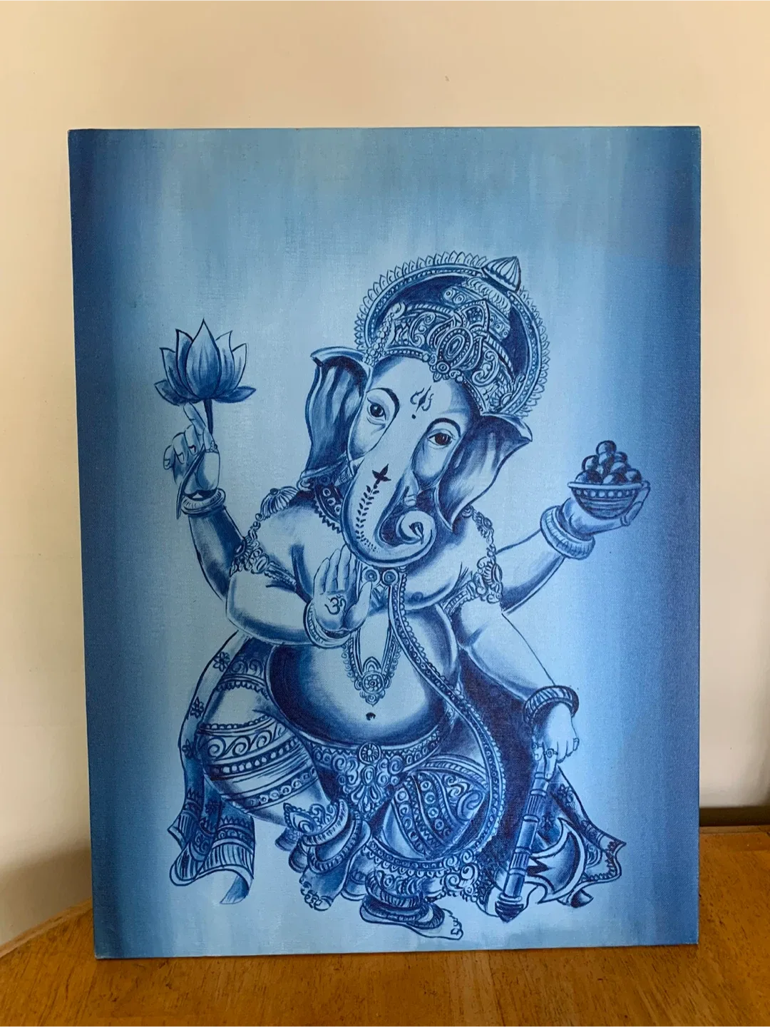 Canvas paintings of Lord Ganesha image indicator(7)