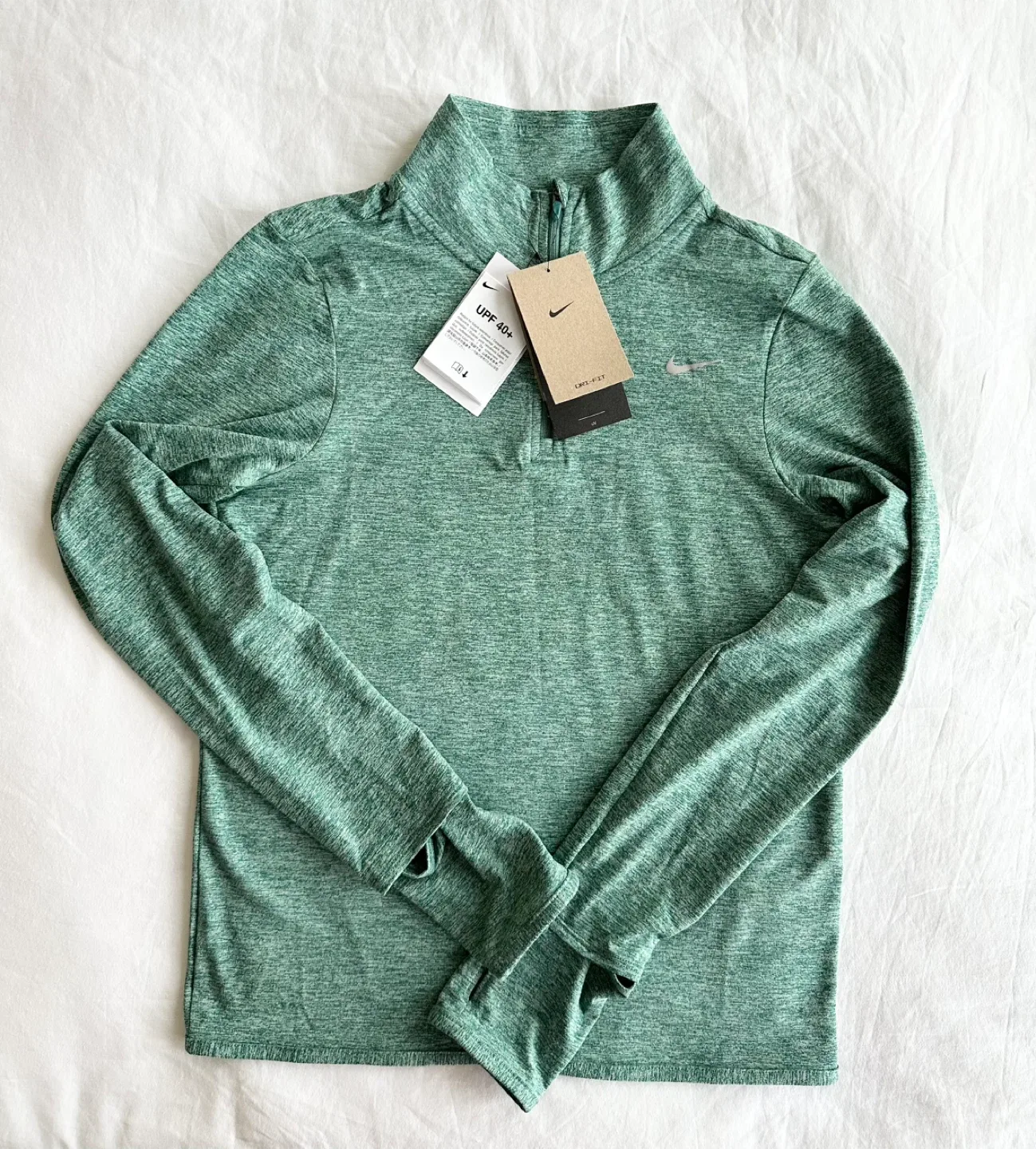 New Nike Dri-FIT Half-Zip Running Top UPF 40+ size XS thumbnail