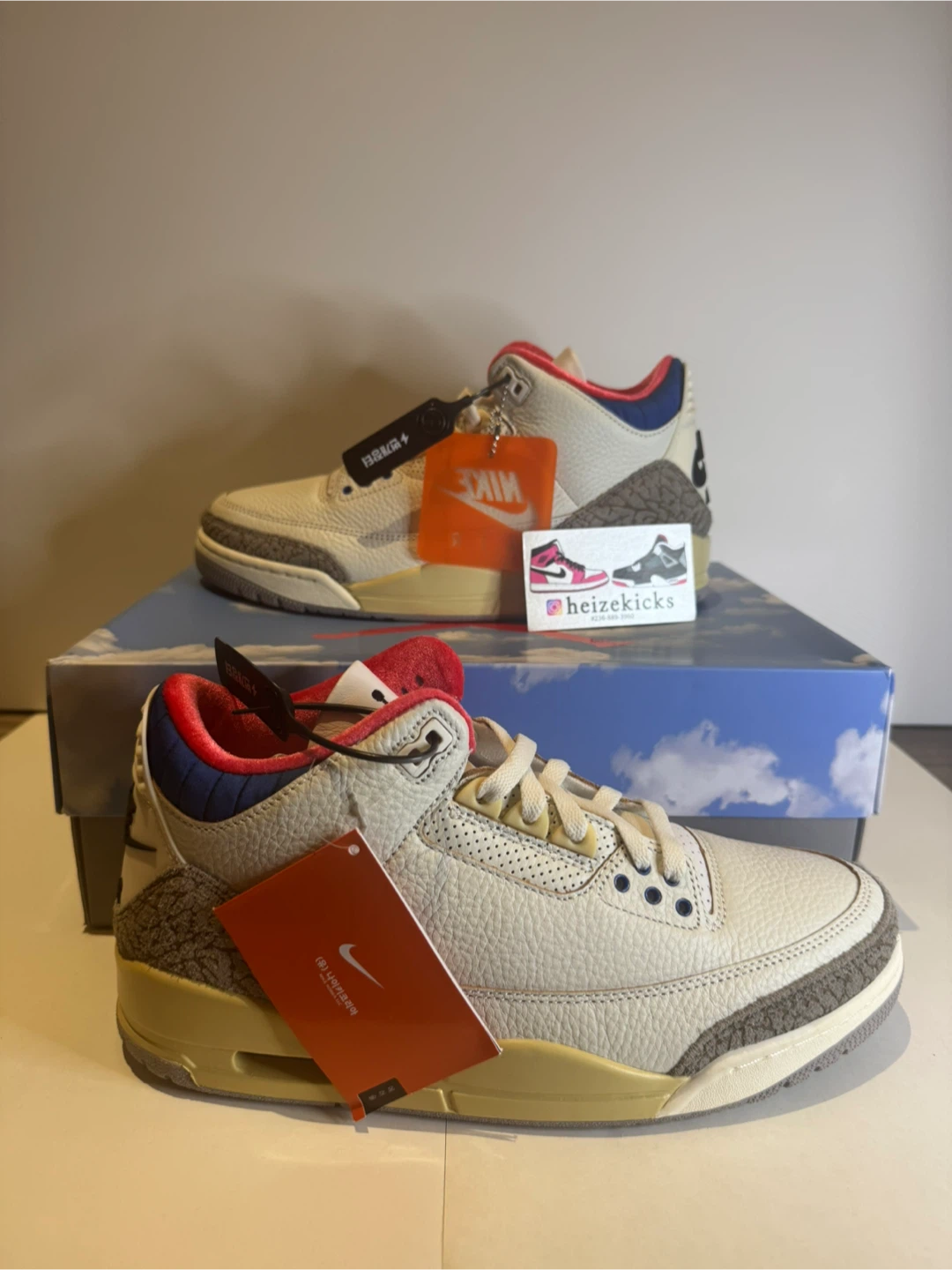 Jordan 3 Seoul 2.0 size 9