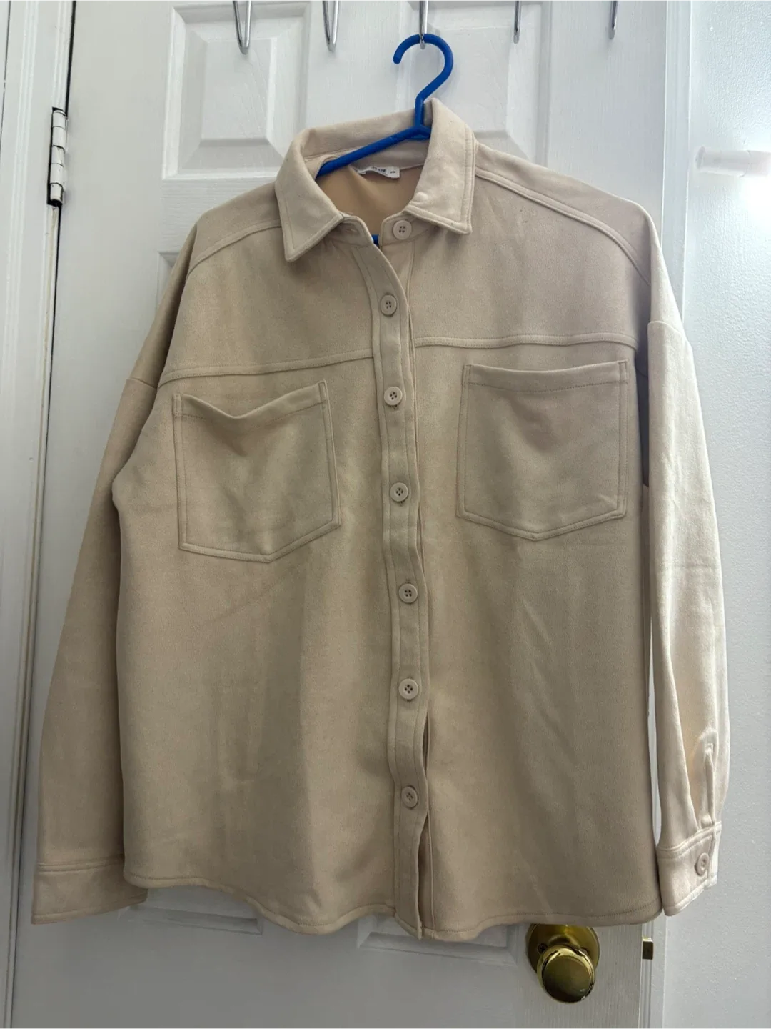 Tan Shacket - Size Medium thumbnail
