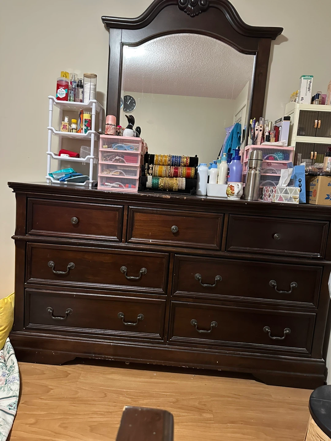 Bedroom Set - Dresser, Mirror, Bed Frame, Chest - photo 2