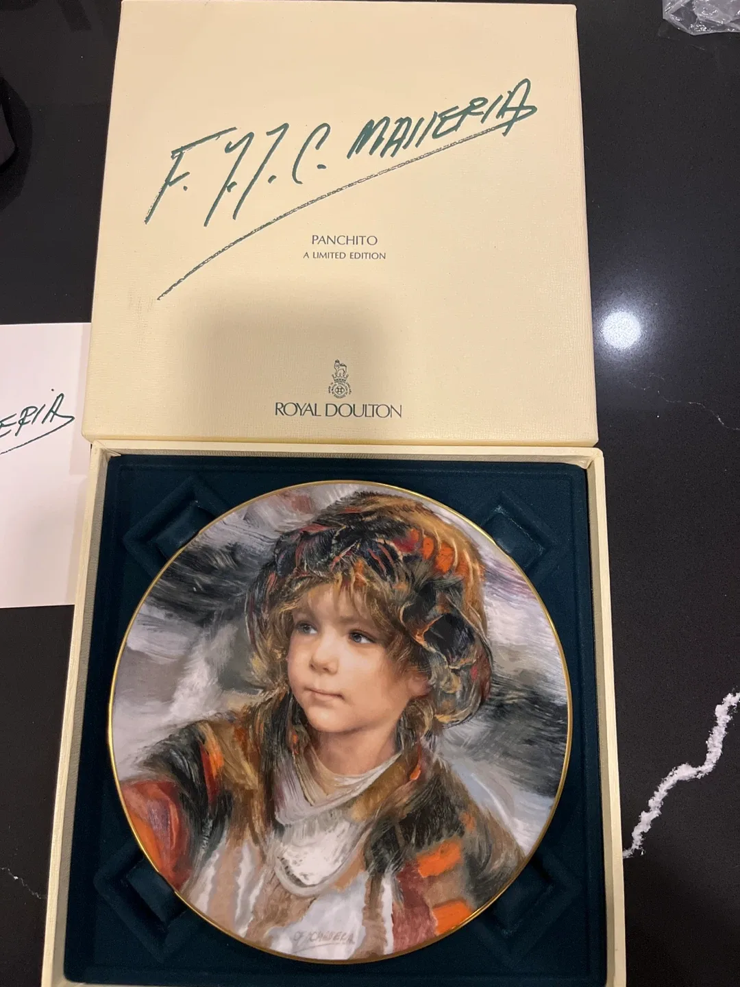 Royal Doulton Panchito Plate - Limited Edition image indicator(3)