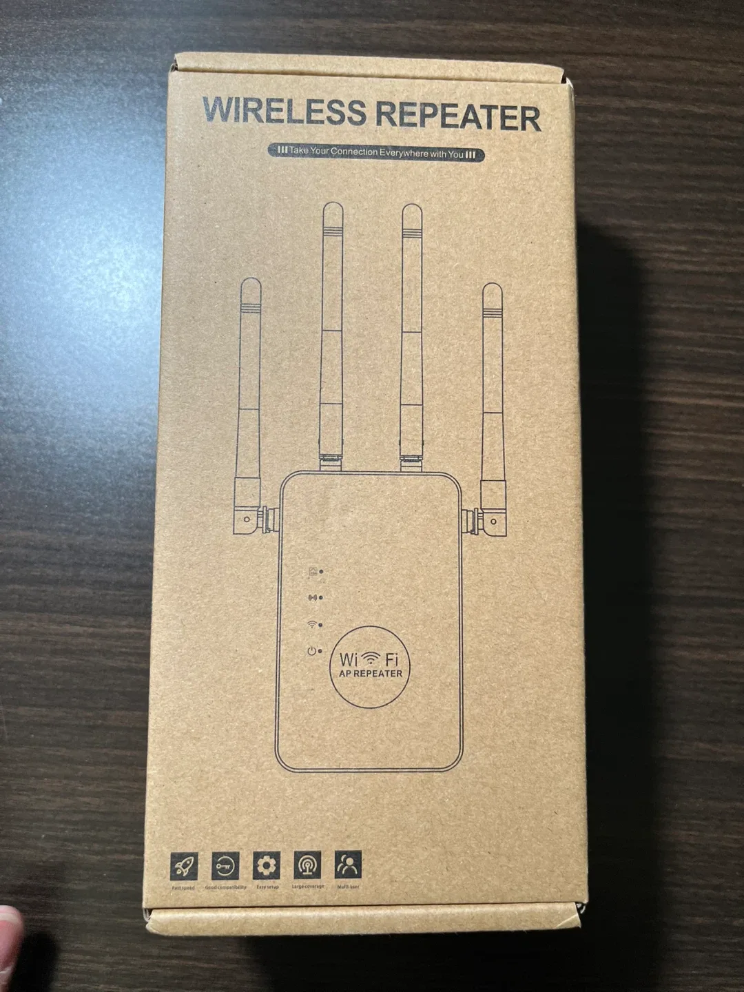 Brand new Wireless Repeater WiFi AP Repeater 1200M - New in Box! image indicator(2)