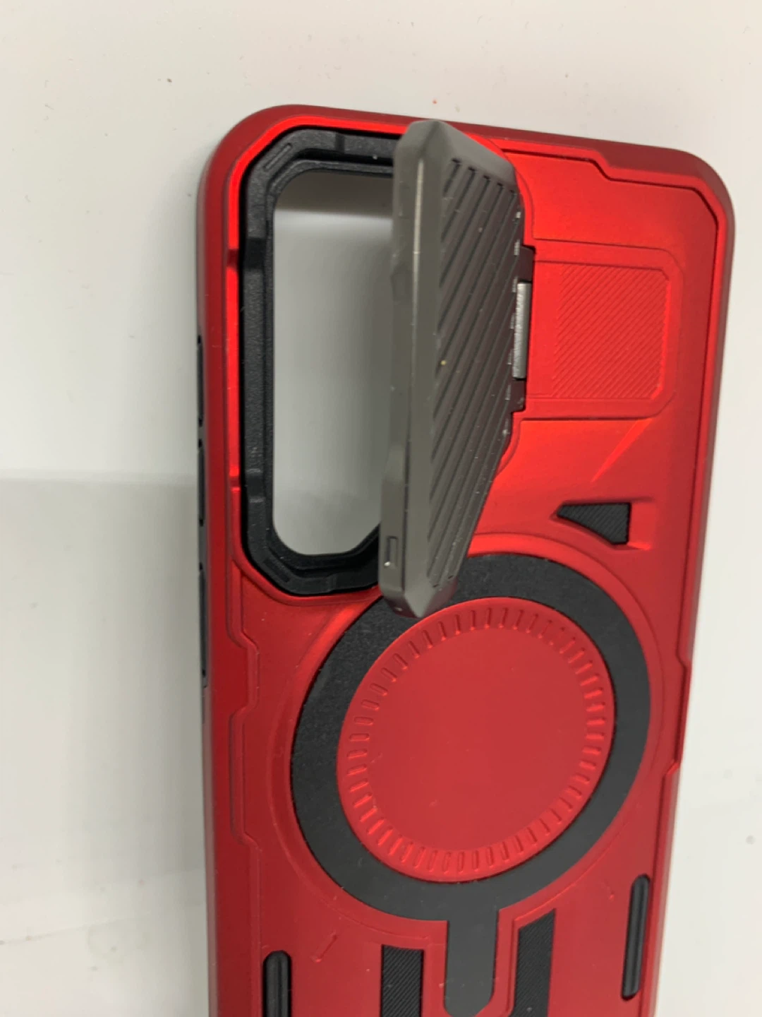 Red Phone Case with Kickstand - photo 3