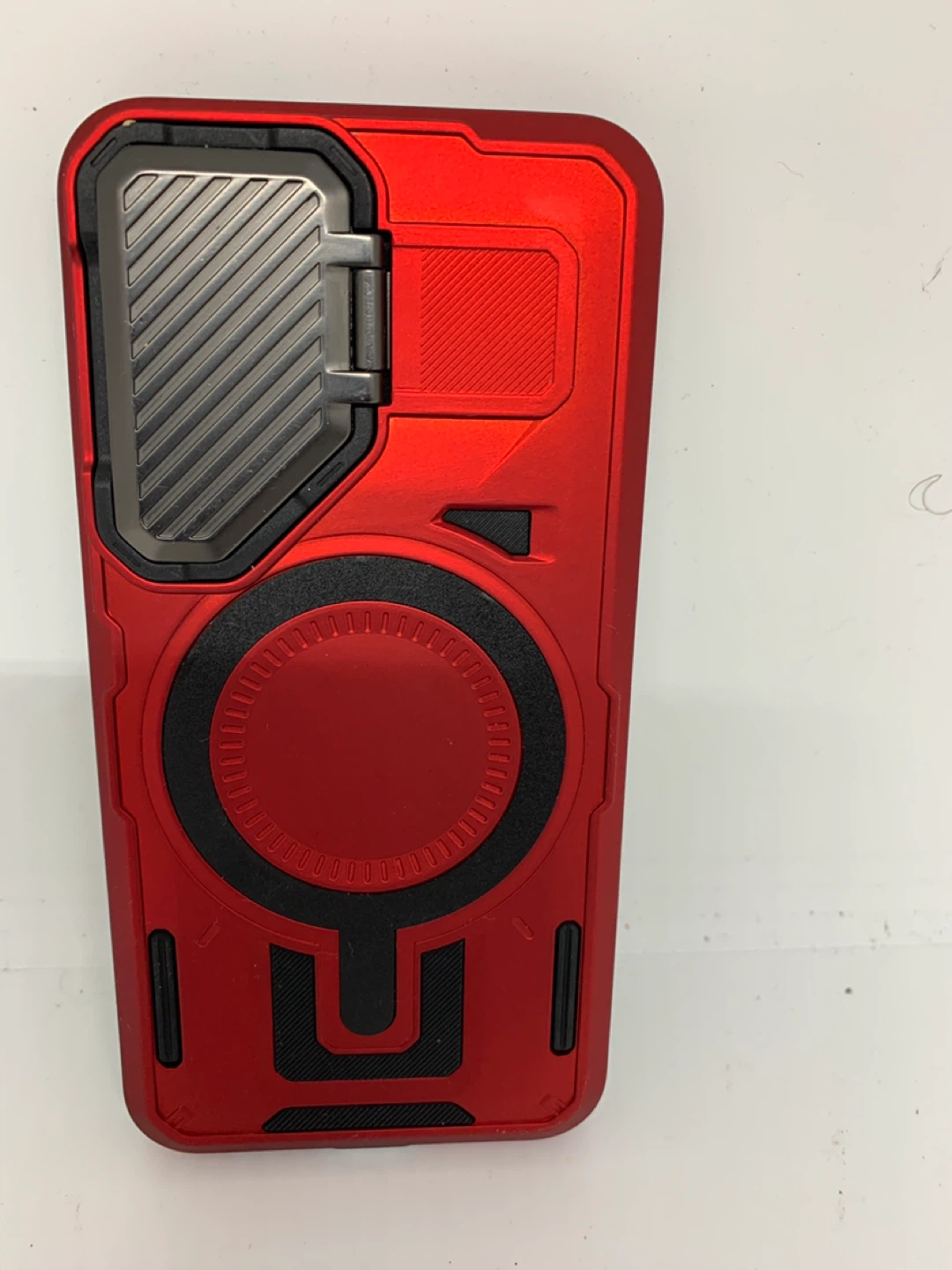 Red Phone Case with Kickstand