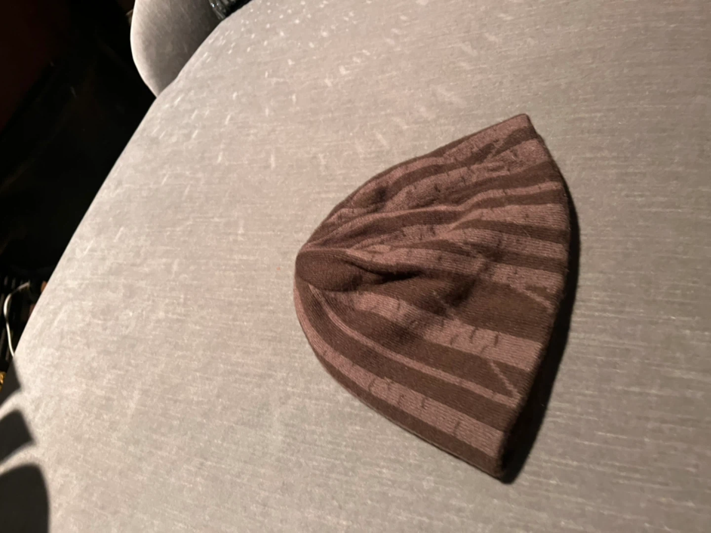 Patagonia Brown Striped Beanie - photo 3