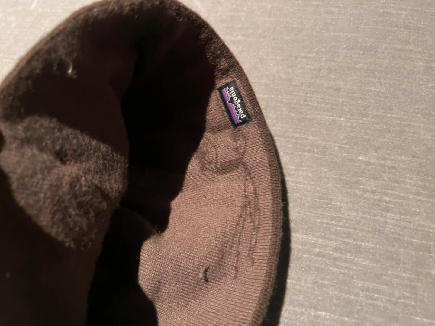 Patagonia Brown Striped Beanie - photo 4