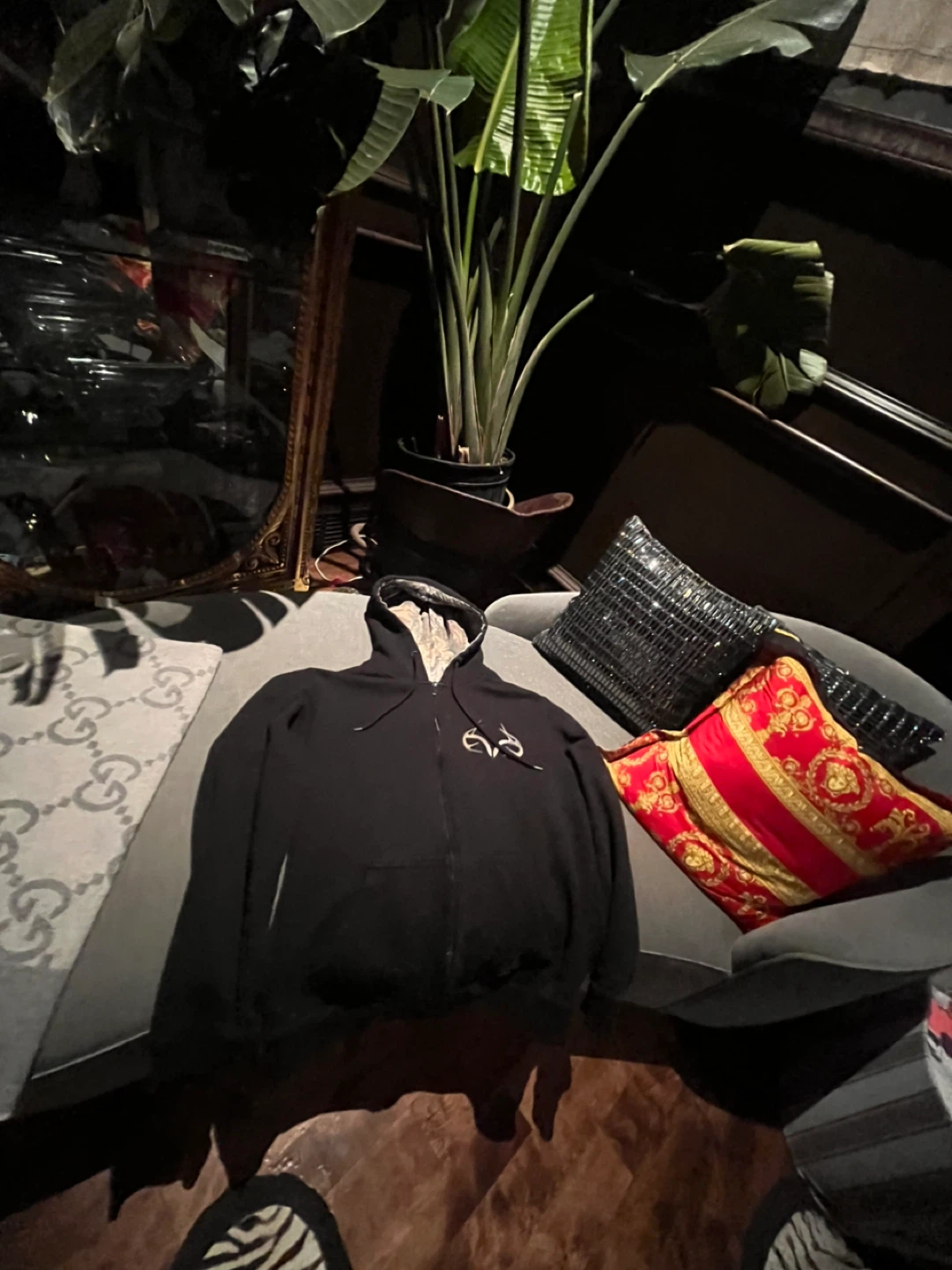 Realtree Full-Zip Hoodie Black