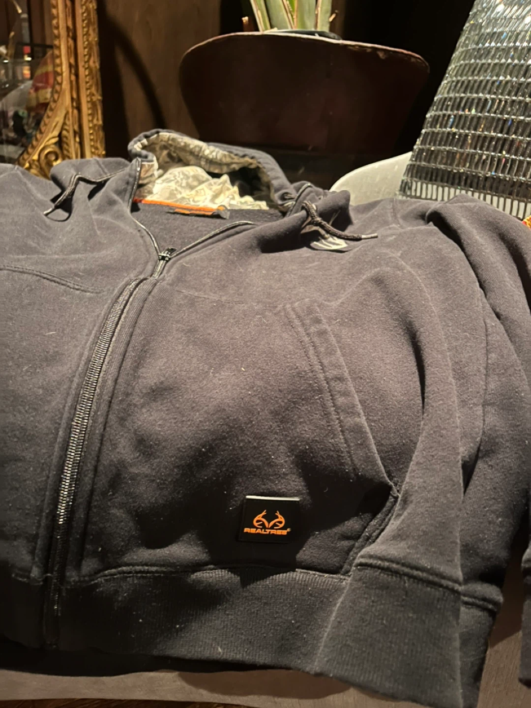 Realtree Full-Zip Hoodie Black - photo 5