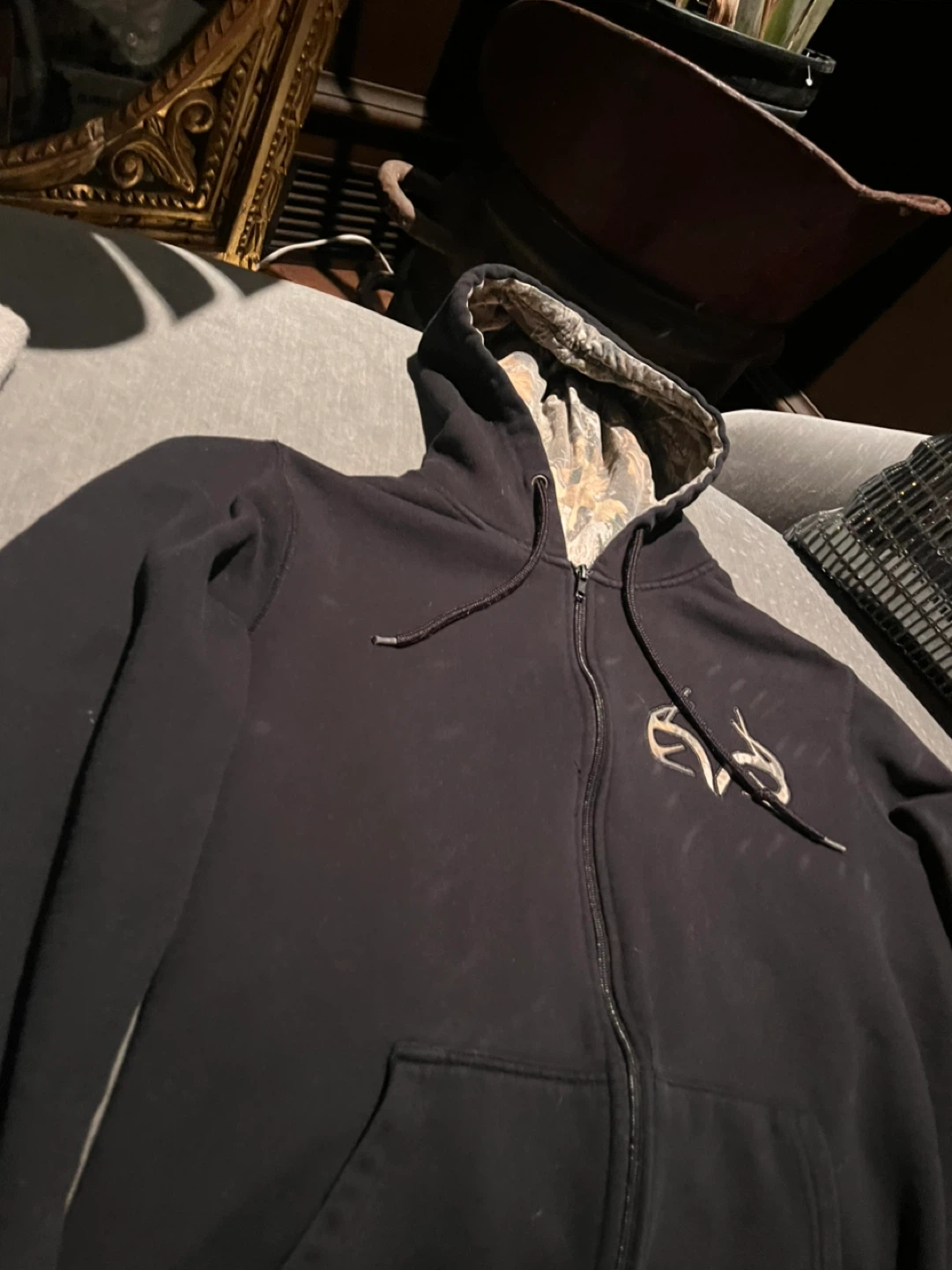 Realtree Full-Zip Hoodie Black - photo 2