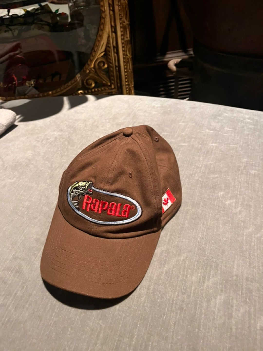 Rapala Brown Baseball Cap with Canadian Flag - photo 2