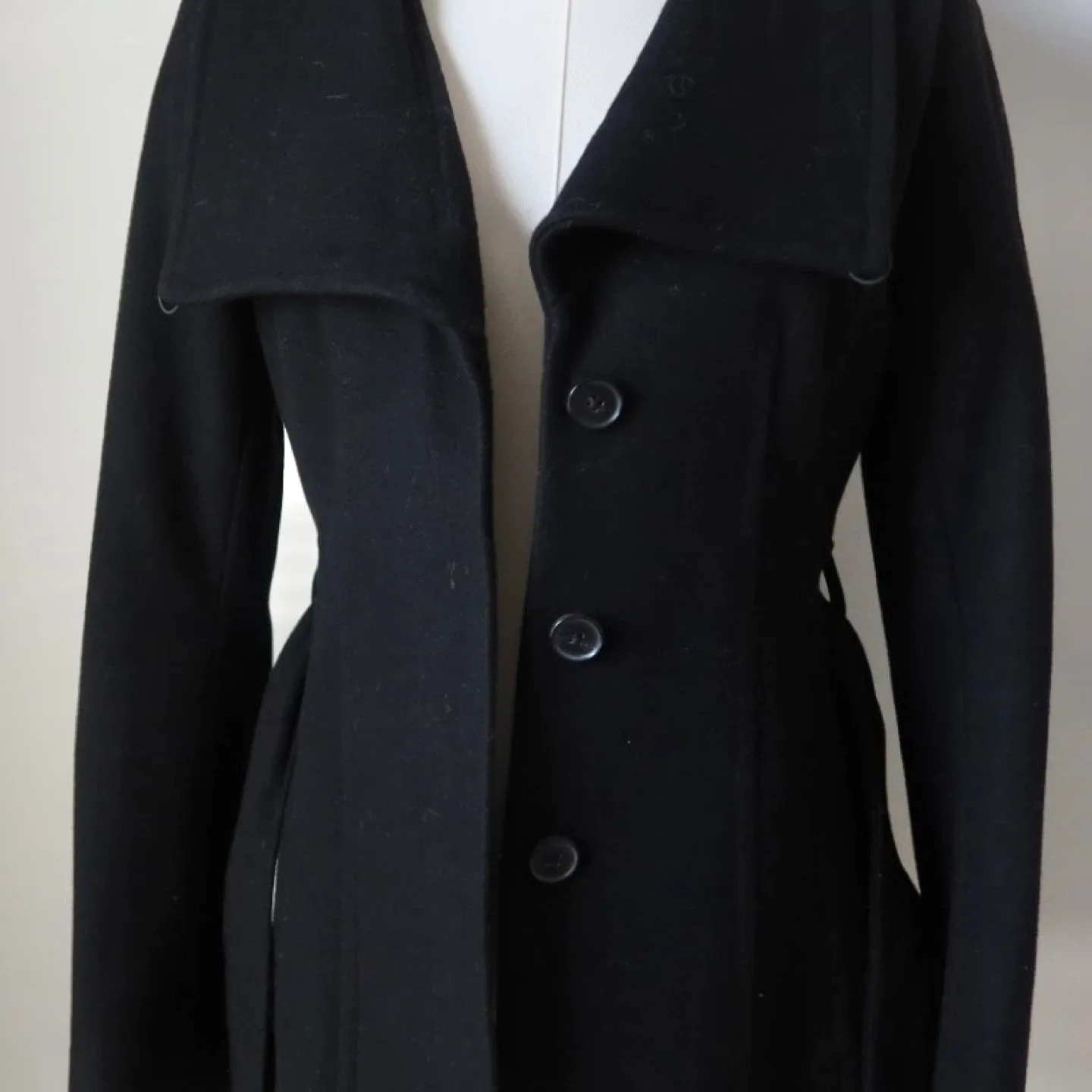 Babaton Wool Coat - Black image indicator(2)