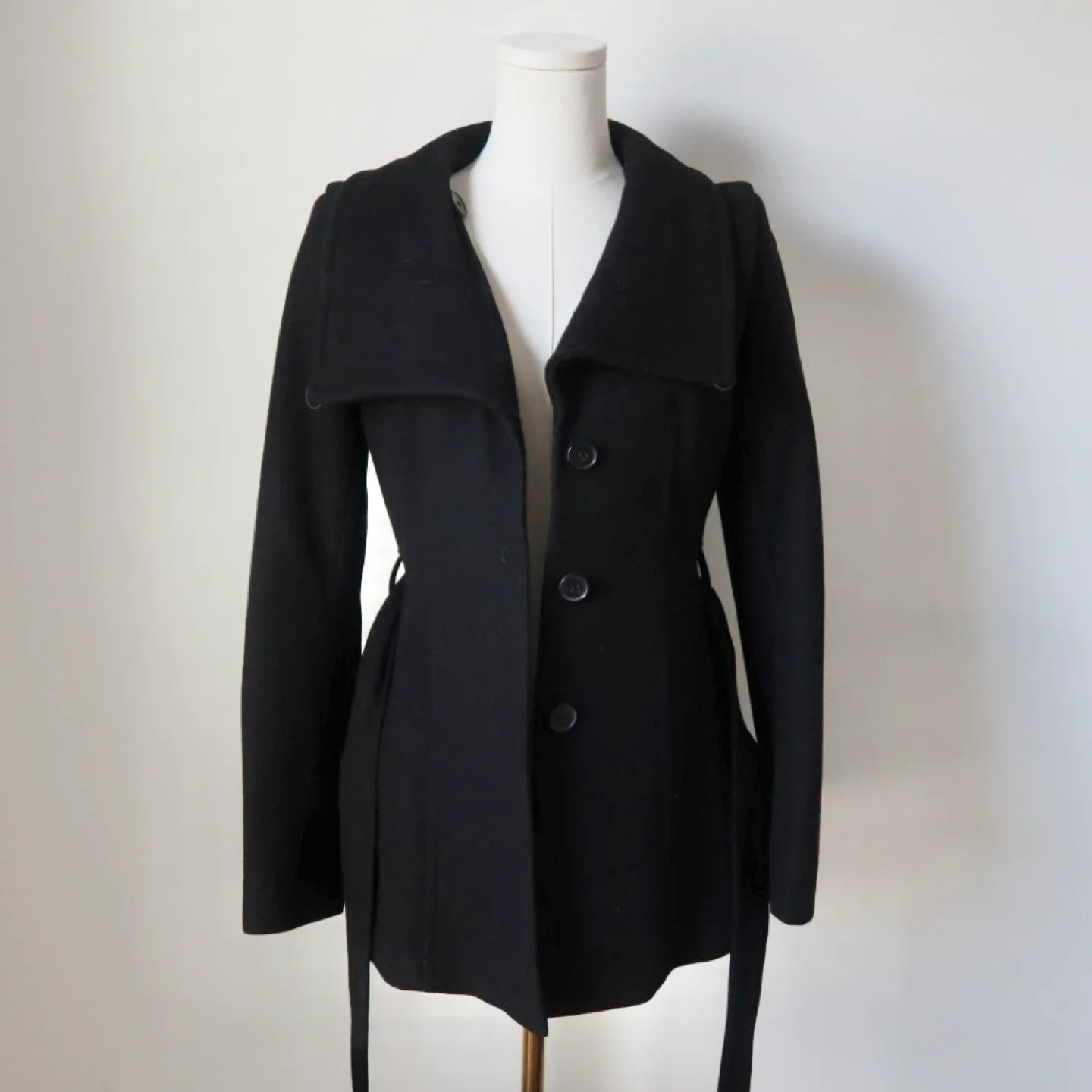 Babaton Wool Coat - Black