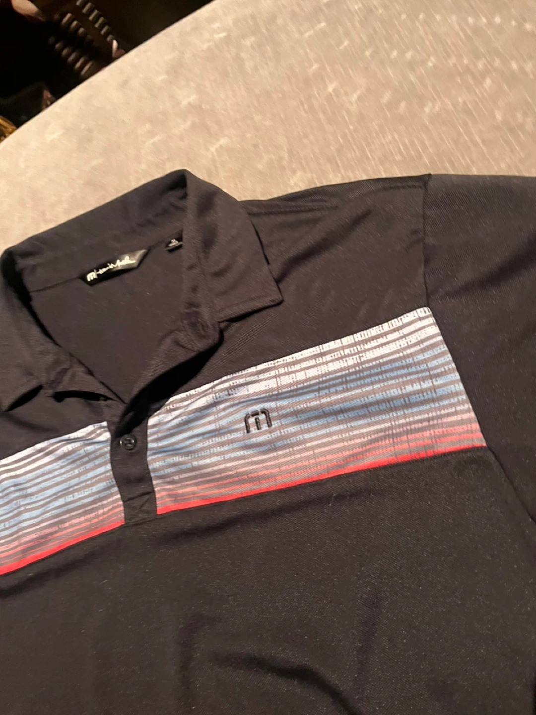 Travis Mathew XL Polo Shirt - Black - photo 4
