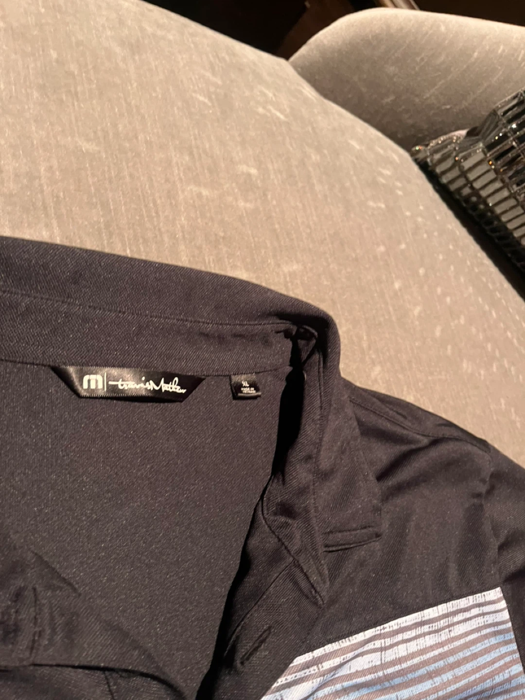 Travis Mathew XL Polo Shirt - Black - photo 3