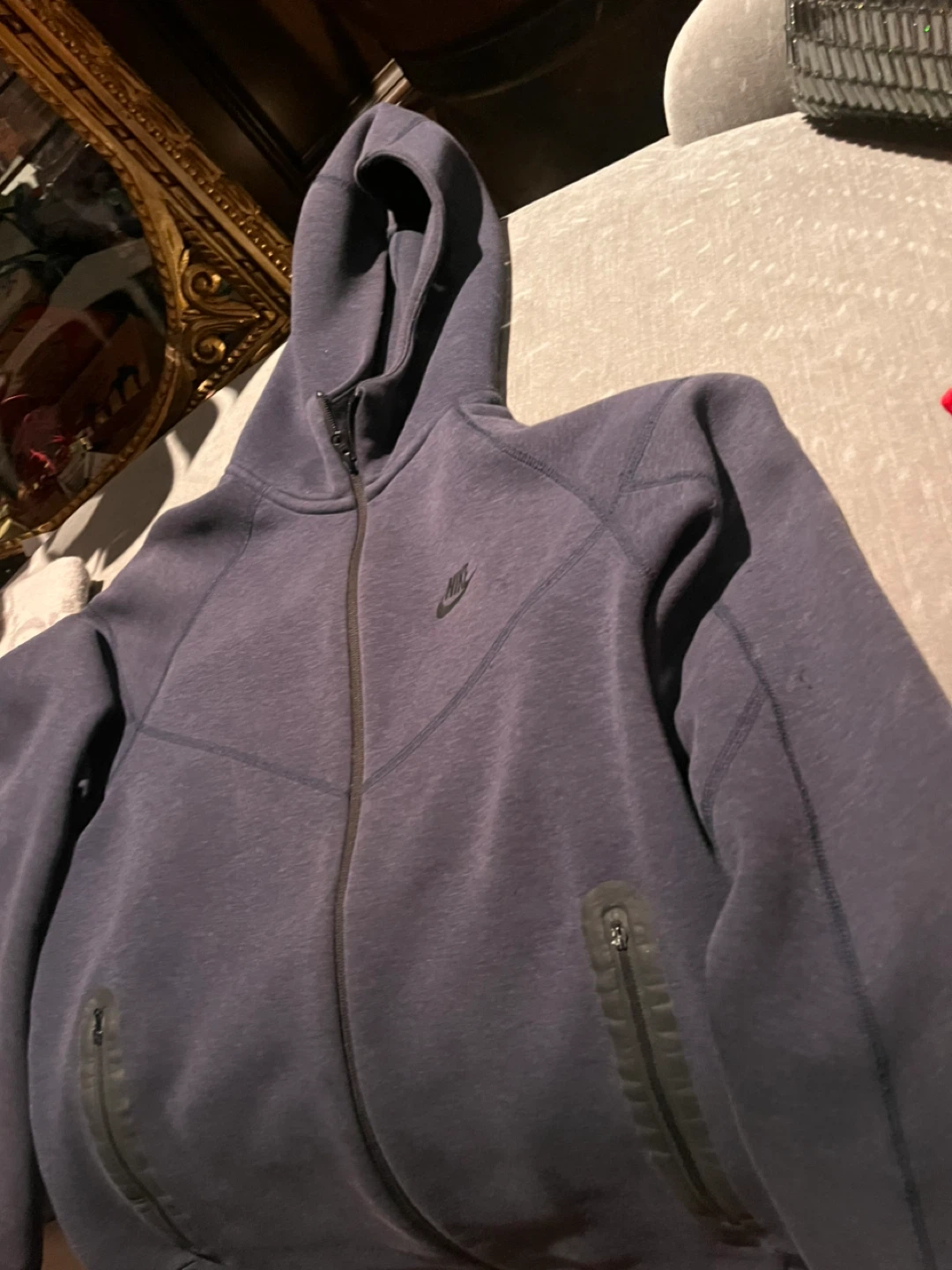 Nike Tech Fleece Full Zip Hoodie - Size M - photo 3