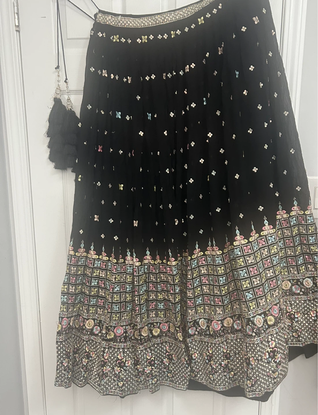 Black Lehenga Choli Set