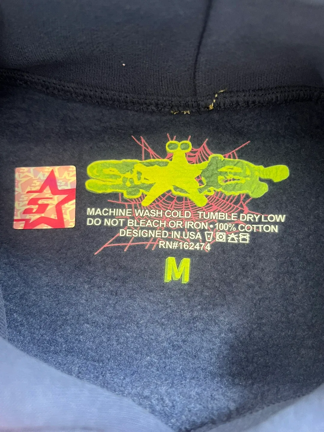 Purple/Pink Atlanta Sp5der Hoodies image indicator(3)